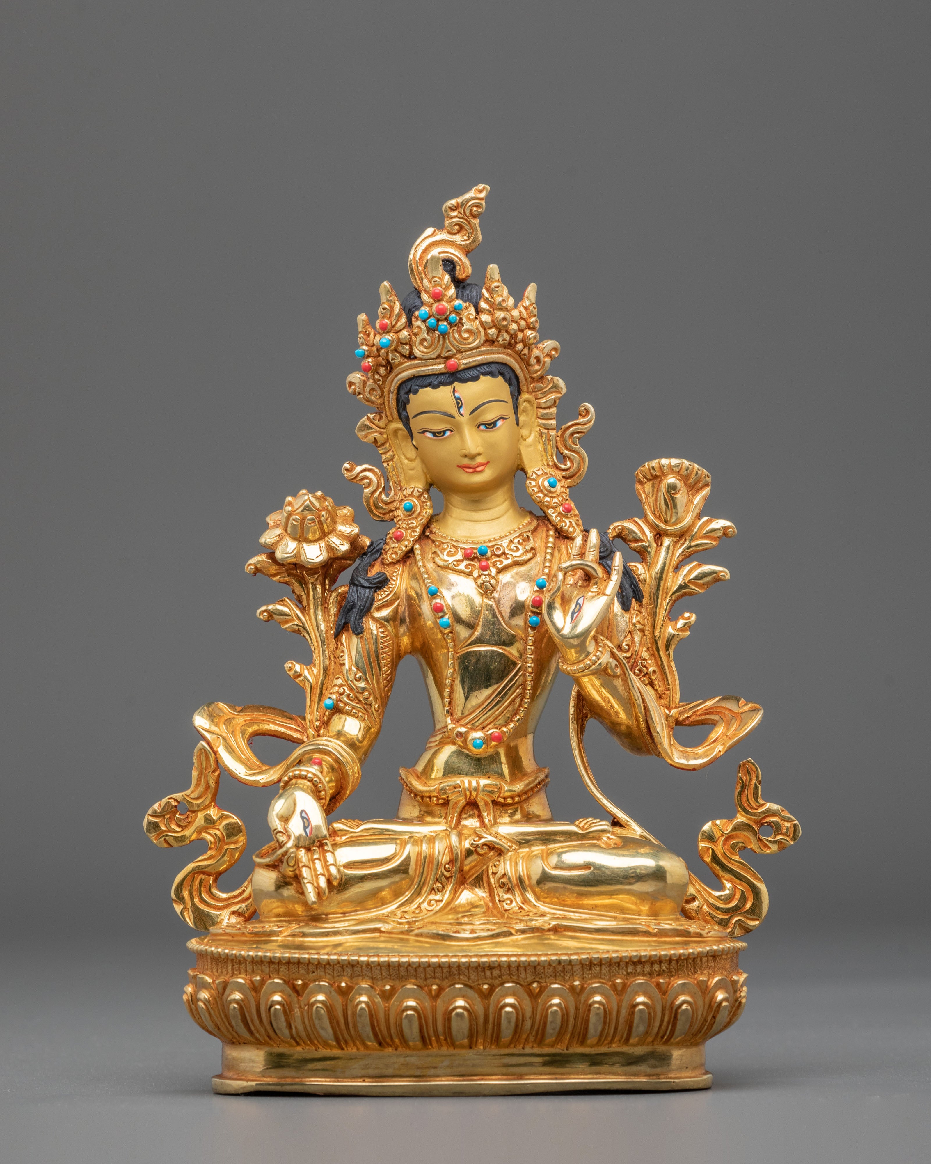 Tibetan White Tara Statue
