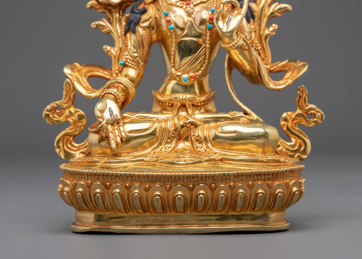 White Tara Statue of Divine Protection | Home Decor