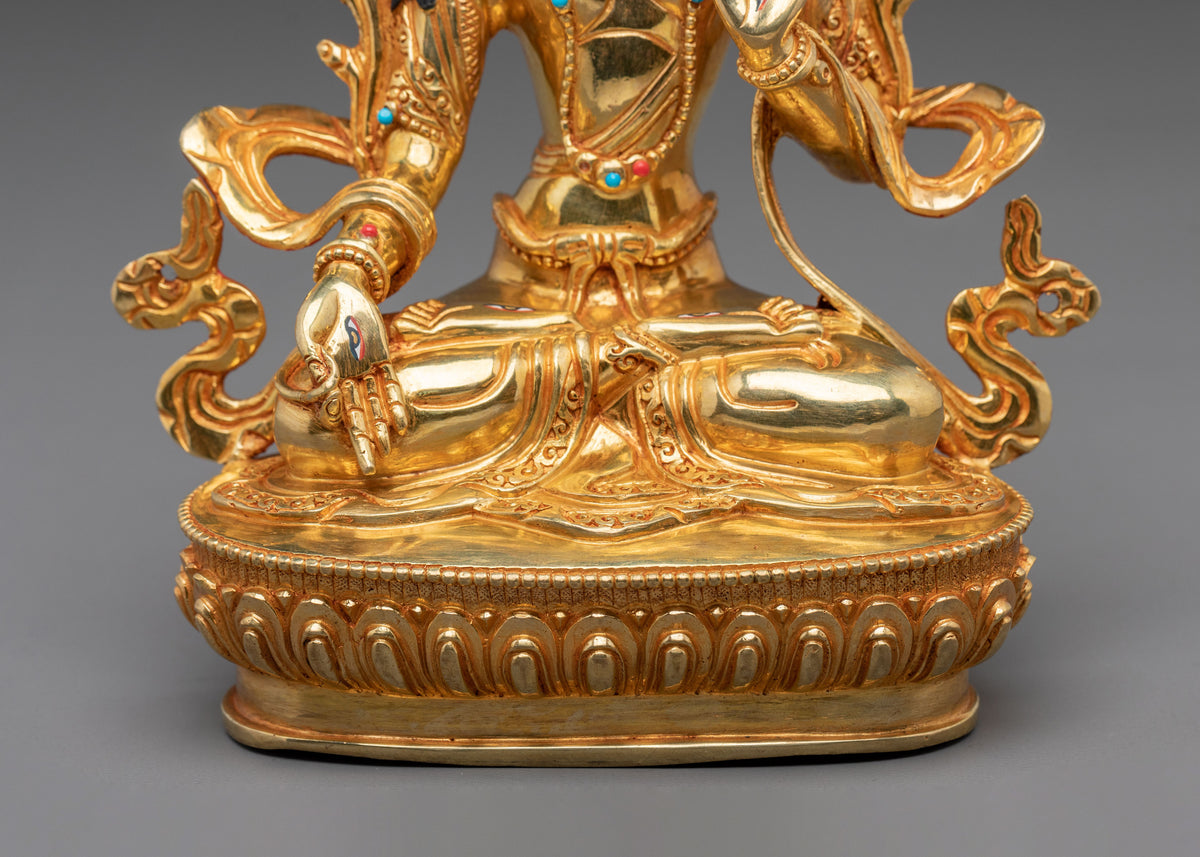 White Tara Statue of Divine Protection | Home Decor