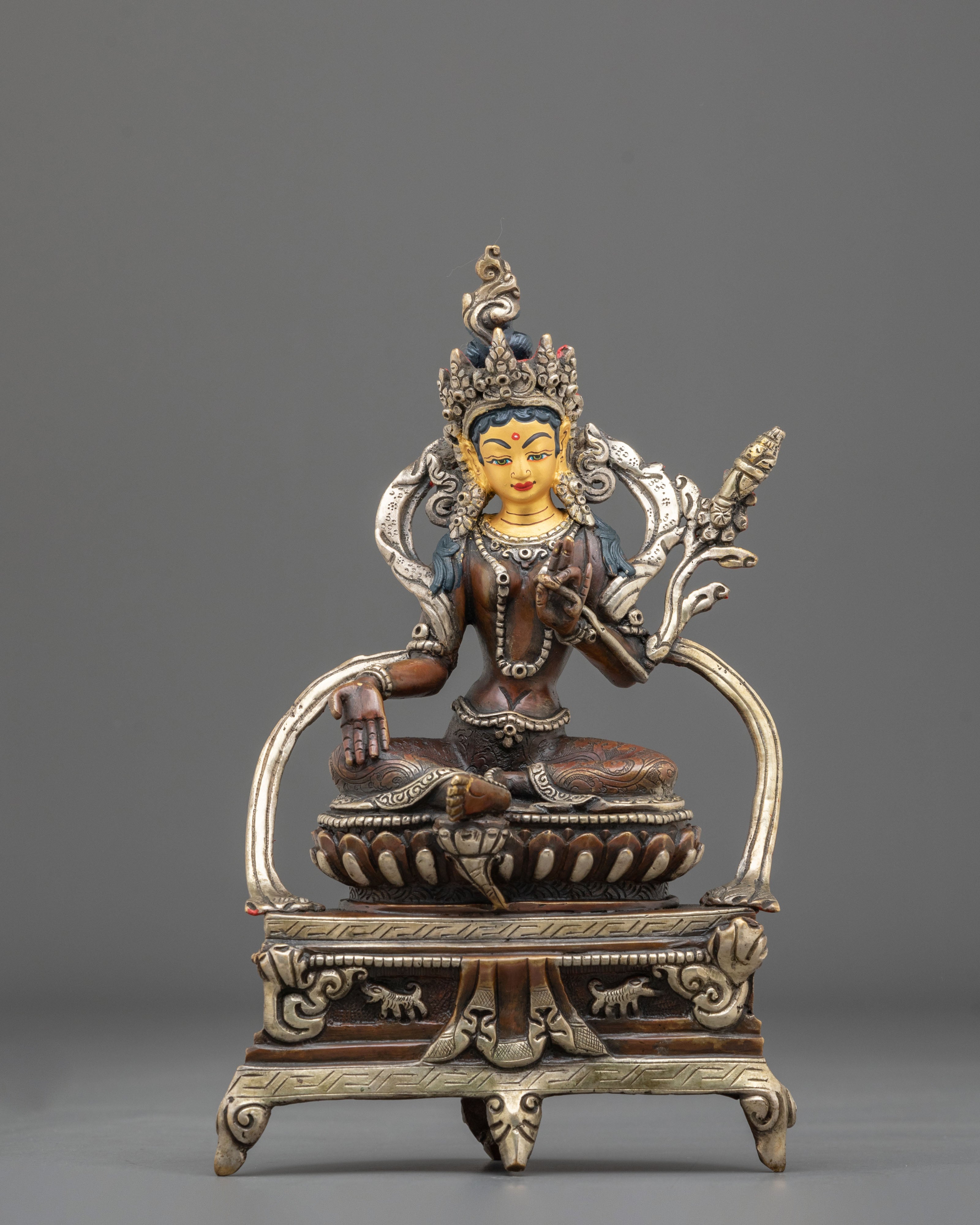 21 Tara Copper Statue Set | Himalayan Spiritual Artistry