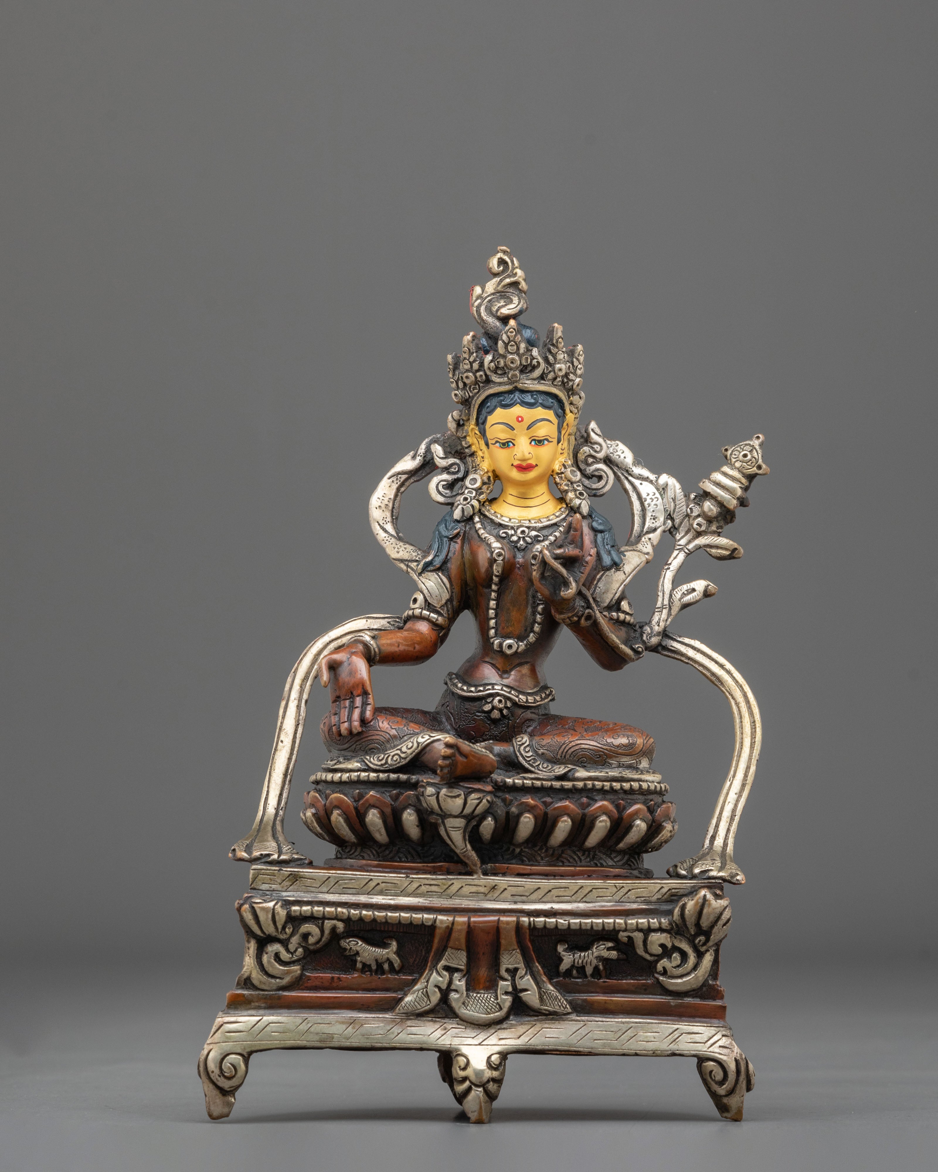 21 Tara Copper Statue Set | Himalayan Spiritual Artistry