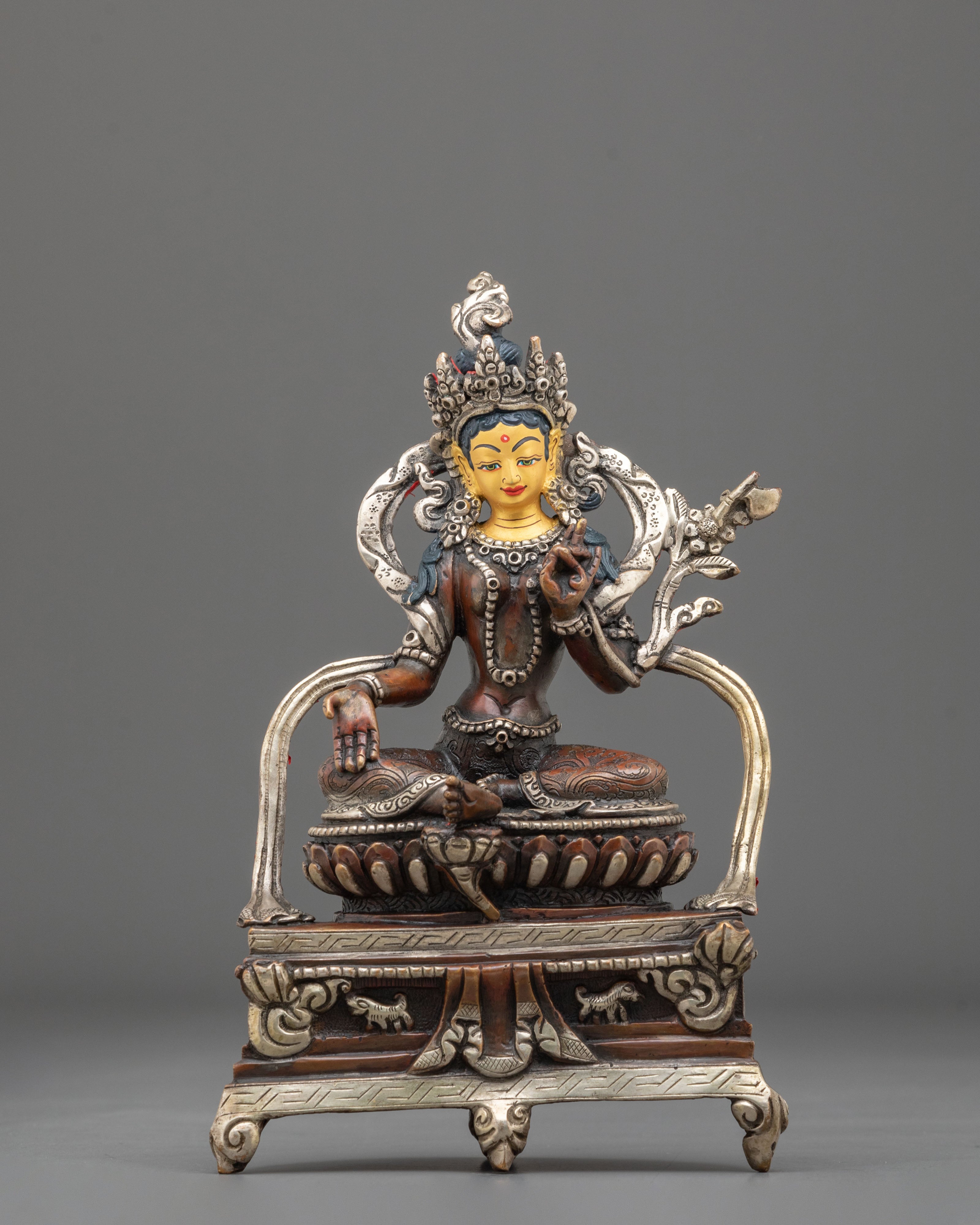 21 Tara Copper Statue Set | Himalayan Spiritual Artistry