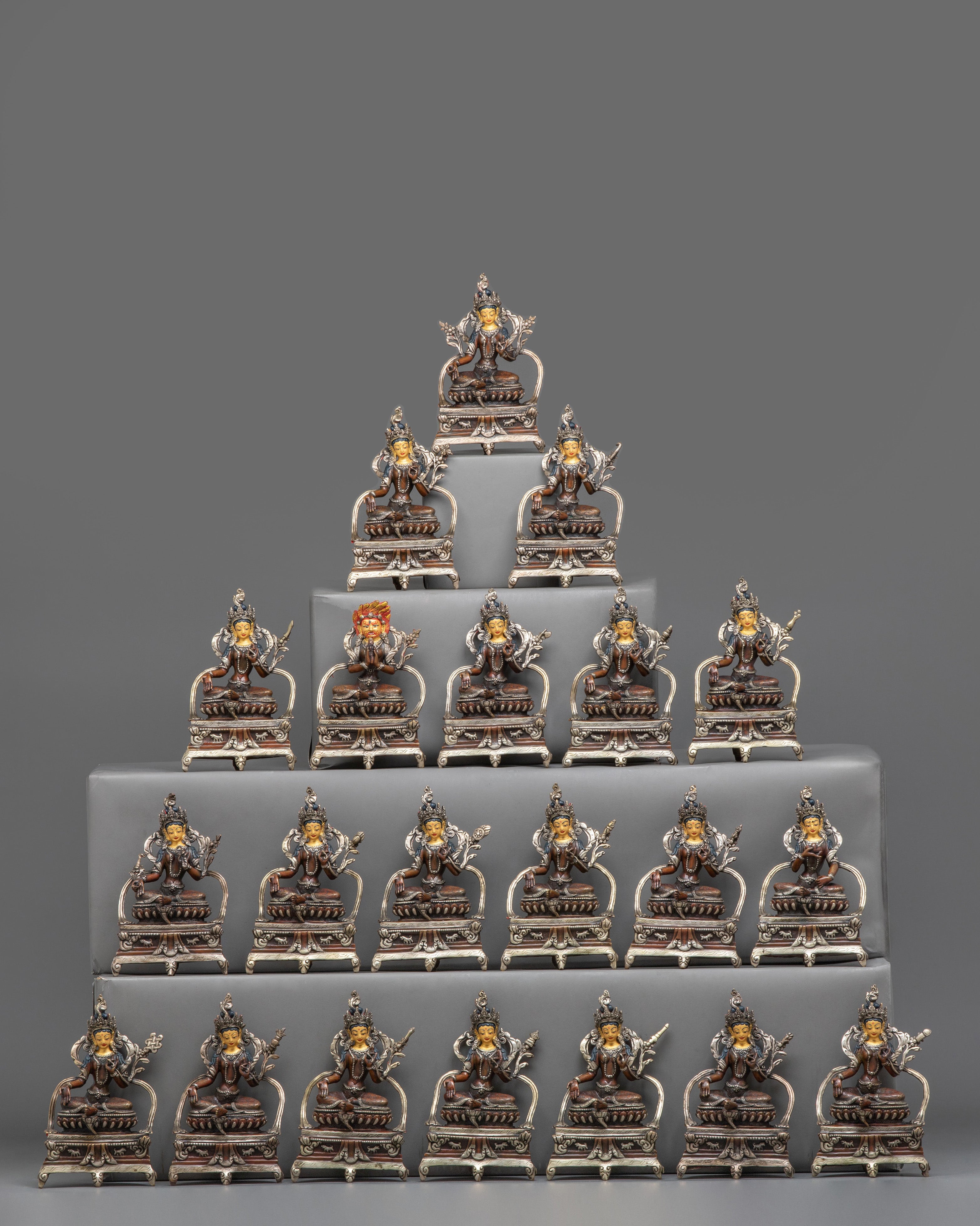 21 Tara Statue Set 