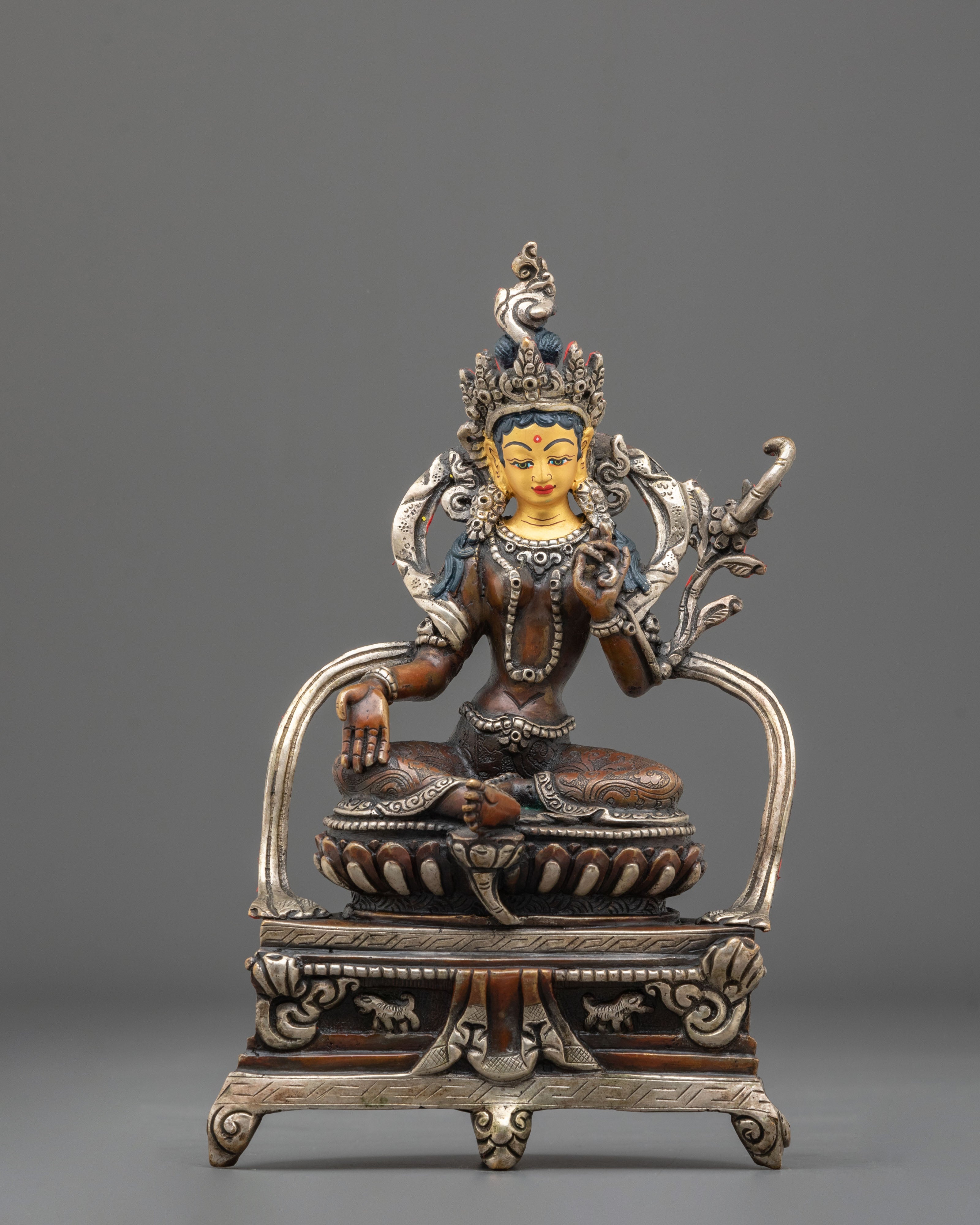 21 Tara Copper Statue Set | Himalayan Spiritual Artistry