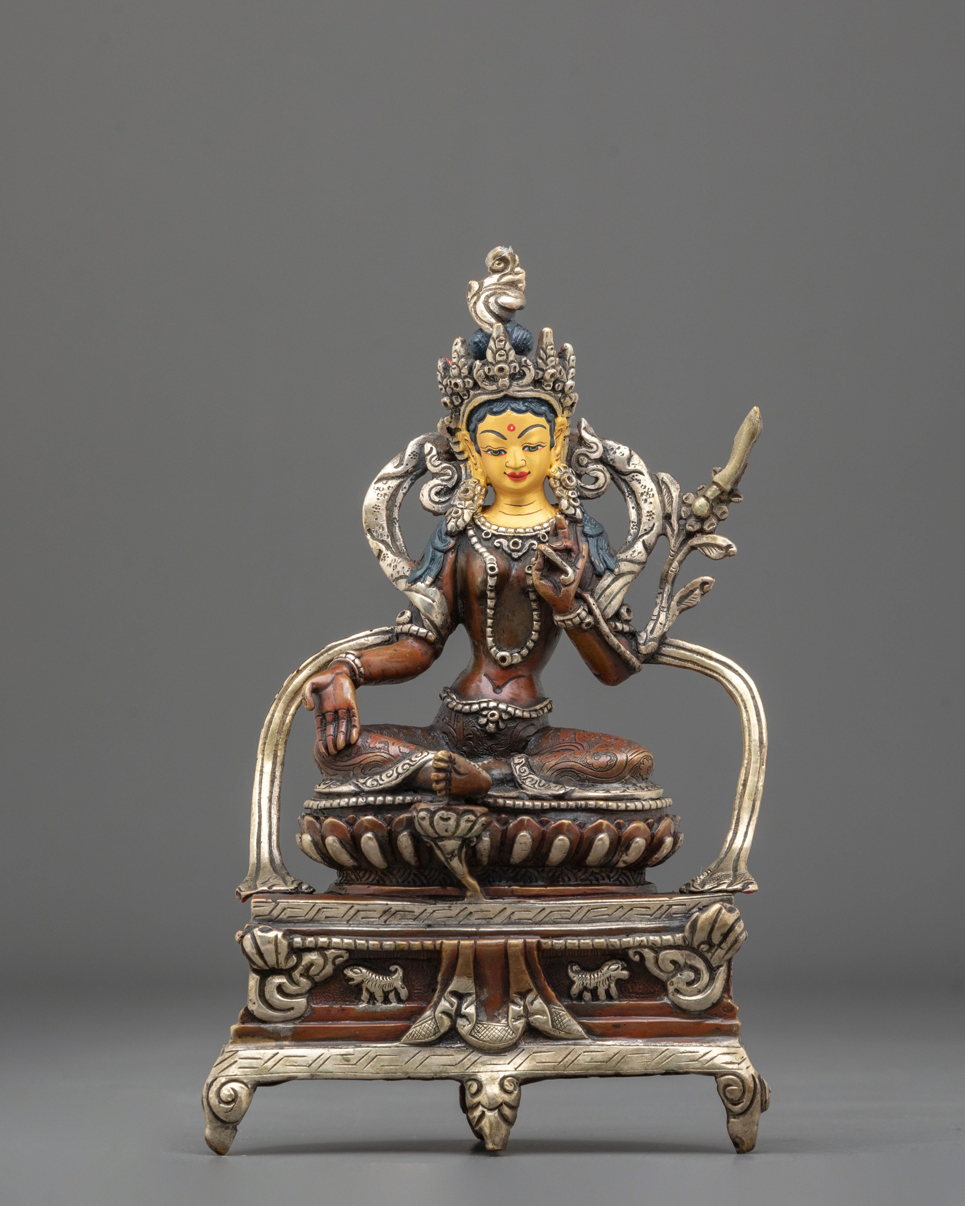 21 Tara Copper Statue Set | Himalayan Spiritual Artistry