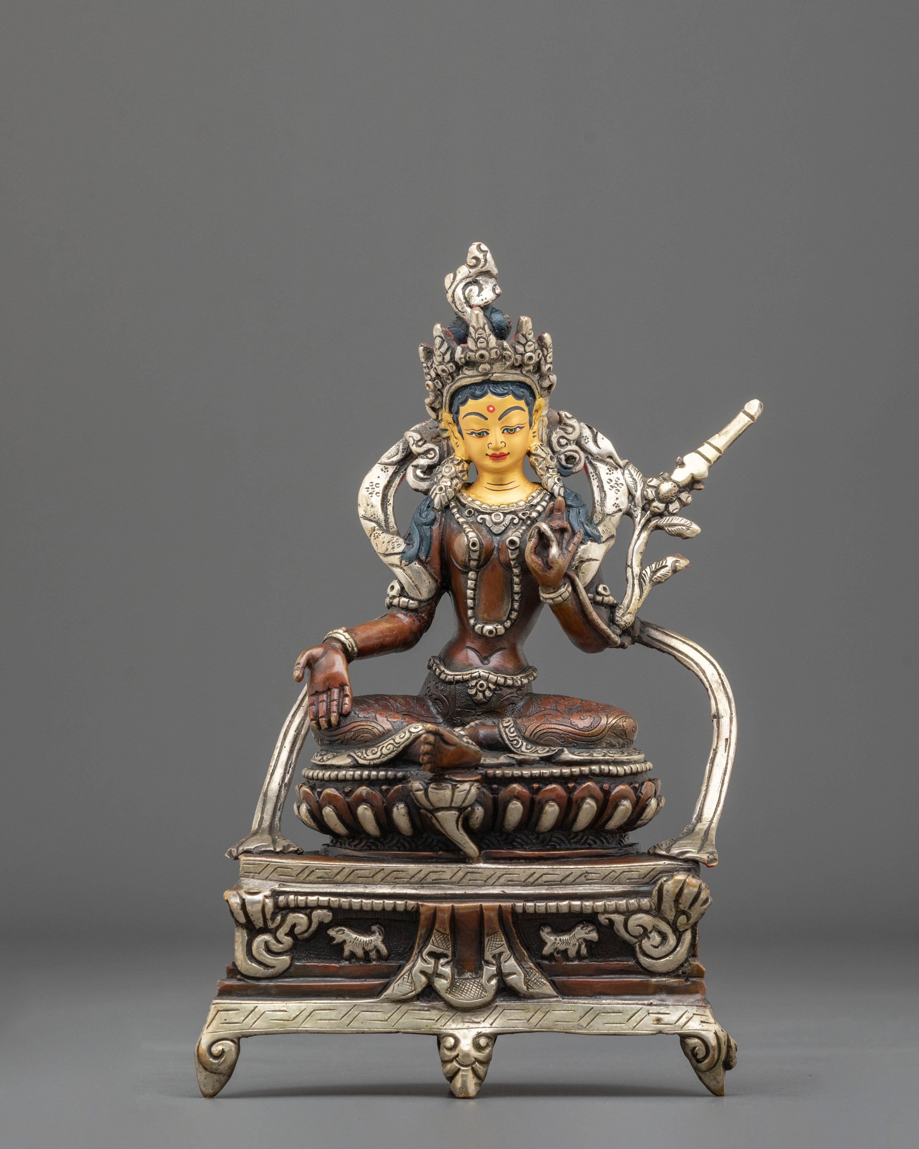 21 Tara Copper Statue Set | Himalayan Spiritual Artistry