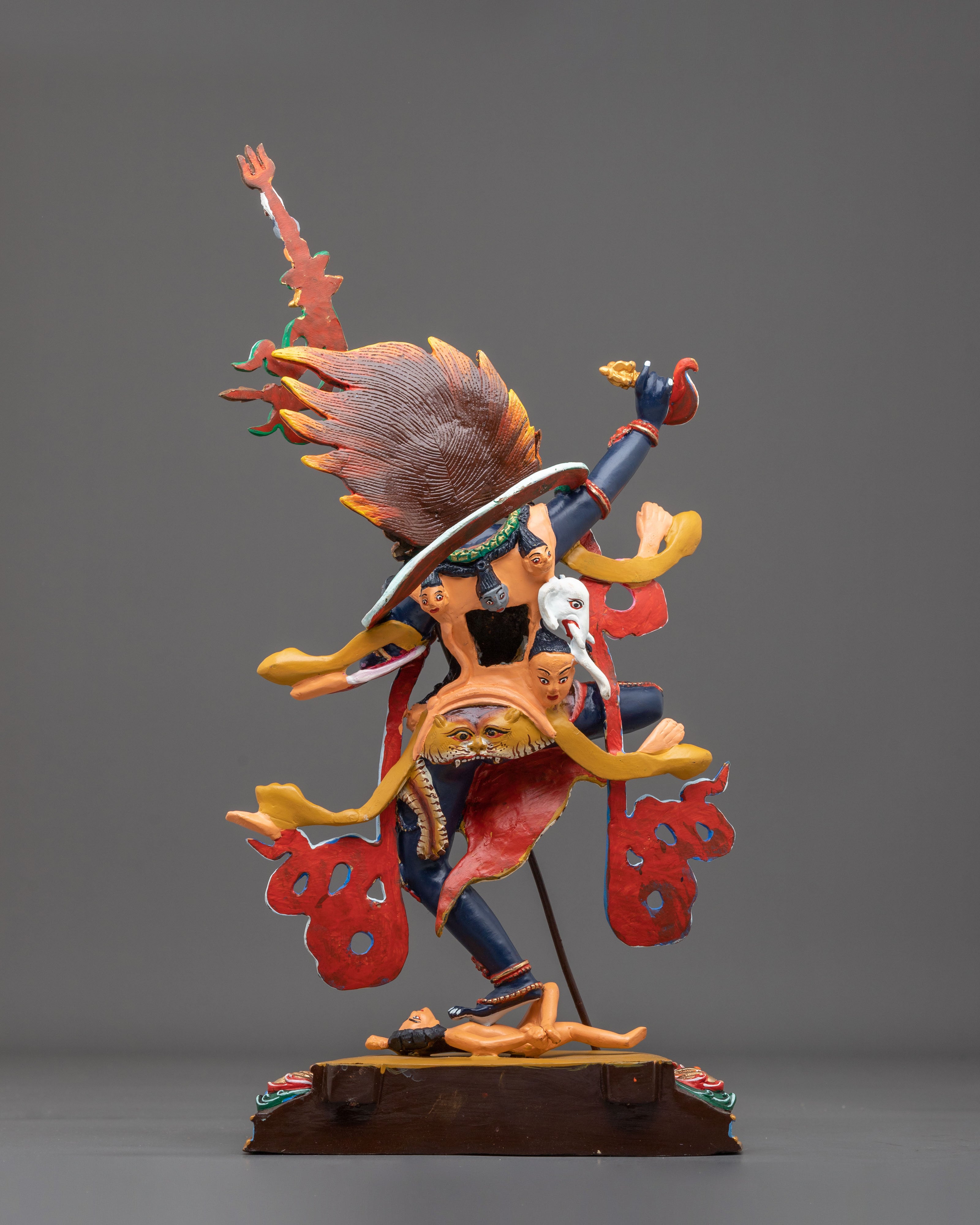 Dorje Phagmo Statue for Altar | Handcrafted Copper Sculpture