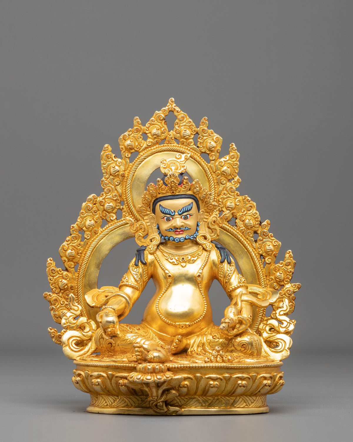 Dzambhala Statue | Buddhist Deity of Wealth and Generosity