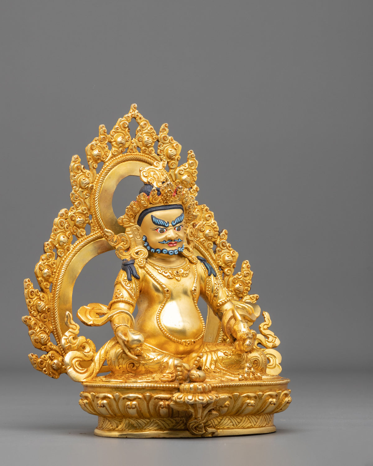 Dzambhala Statue | Buddhist Deity of Wealth and Generosity