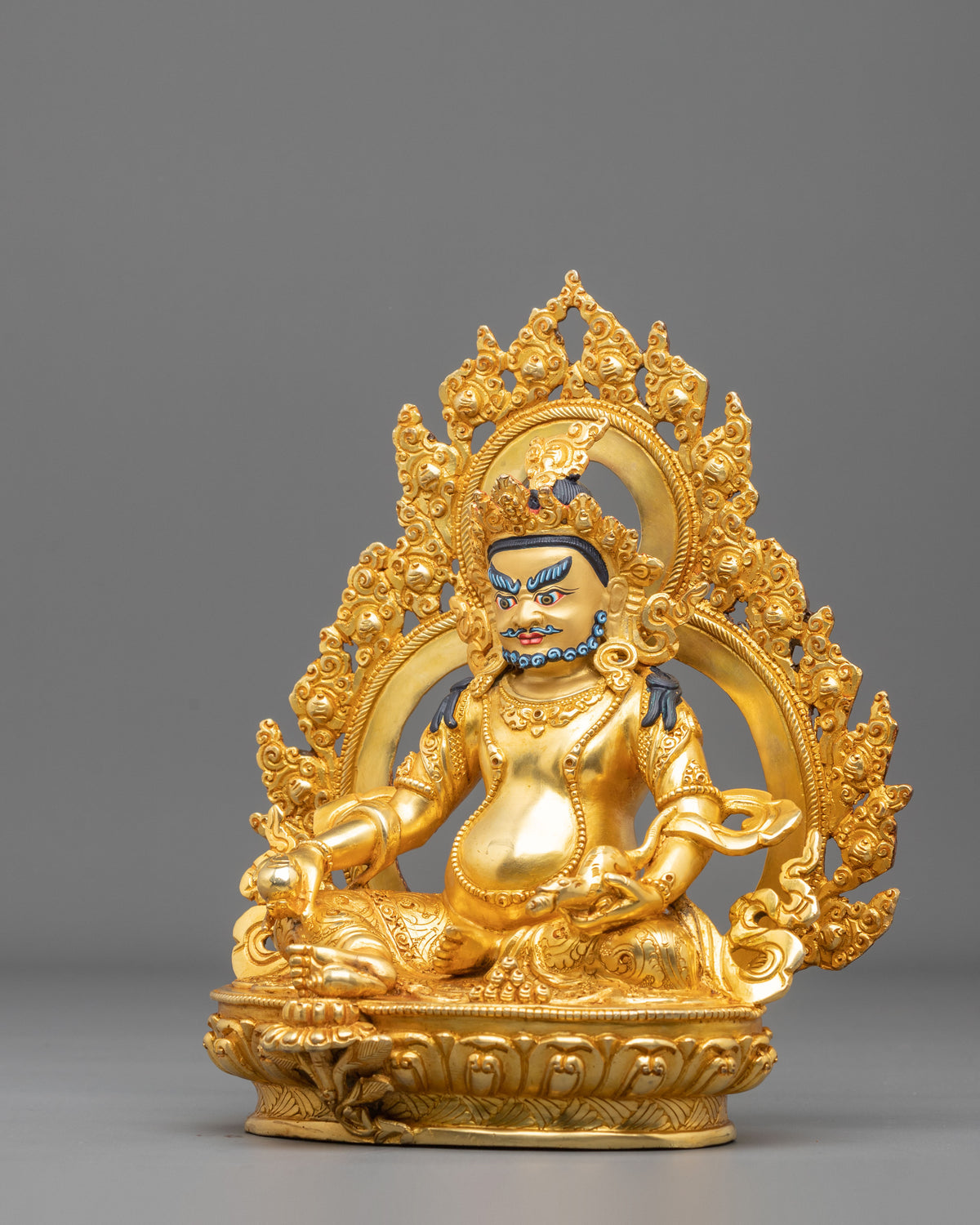 Dzambhala Statue | Buddhist Deity of Wealth and Generosity