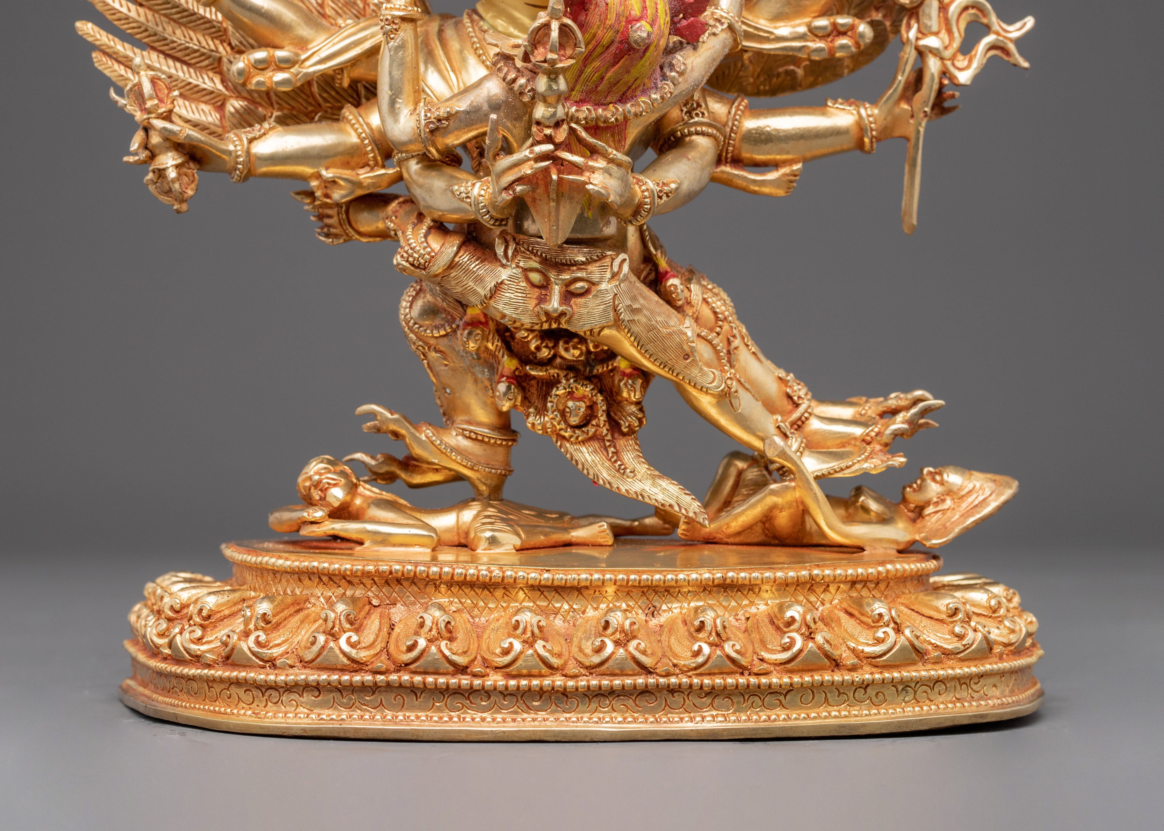 Wrathful Vajrakilaya Statue: Transmutation of Negativity