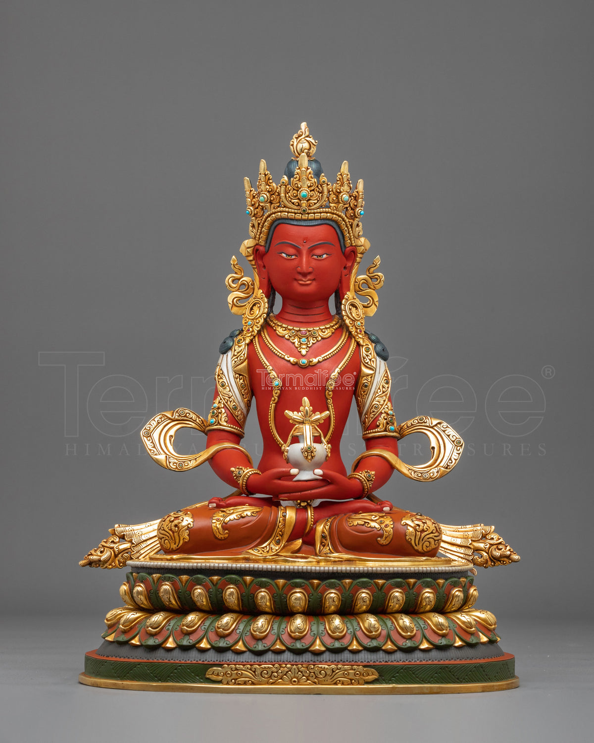 Amitayus Nectar of Life Sculpture | Buddha of Infinite Life and Longevity