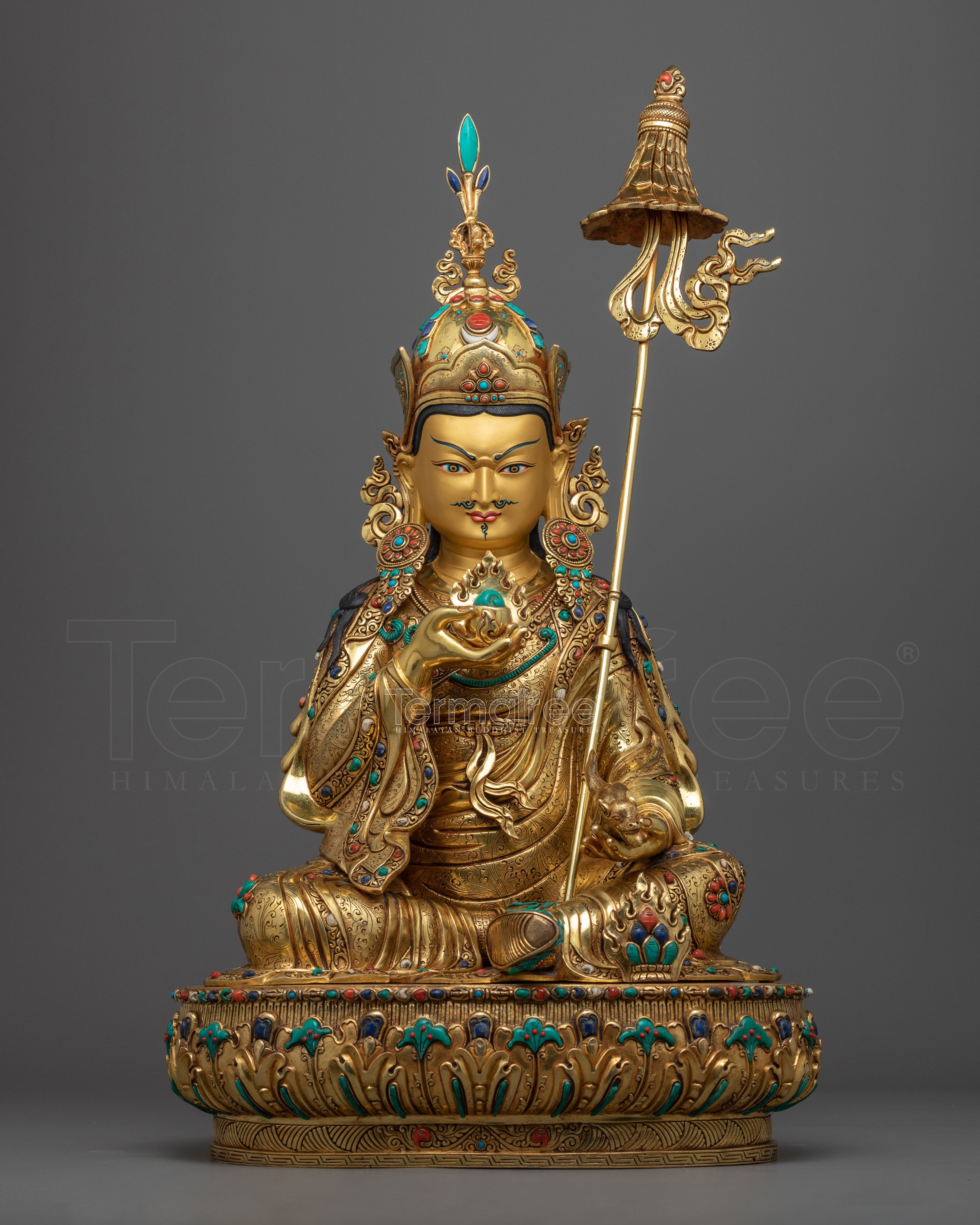 Lama Orgyen Khandro Norlha Statue | Traditional Himalayan Art