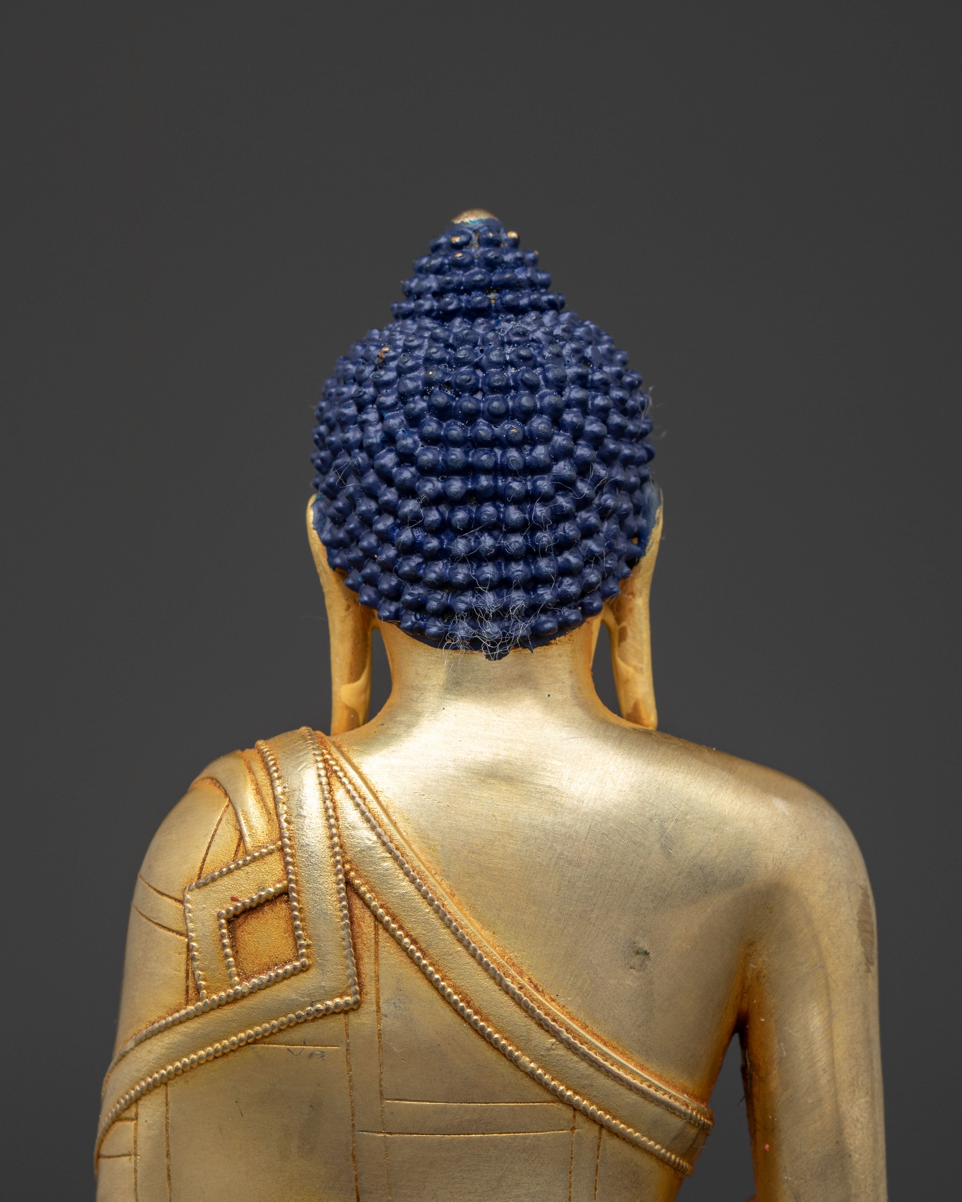 Golden Statue of Pure Land Buddha Amitabha | Ruler of the Pure Land