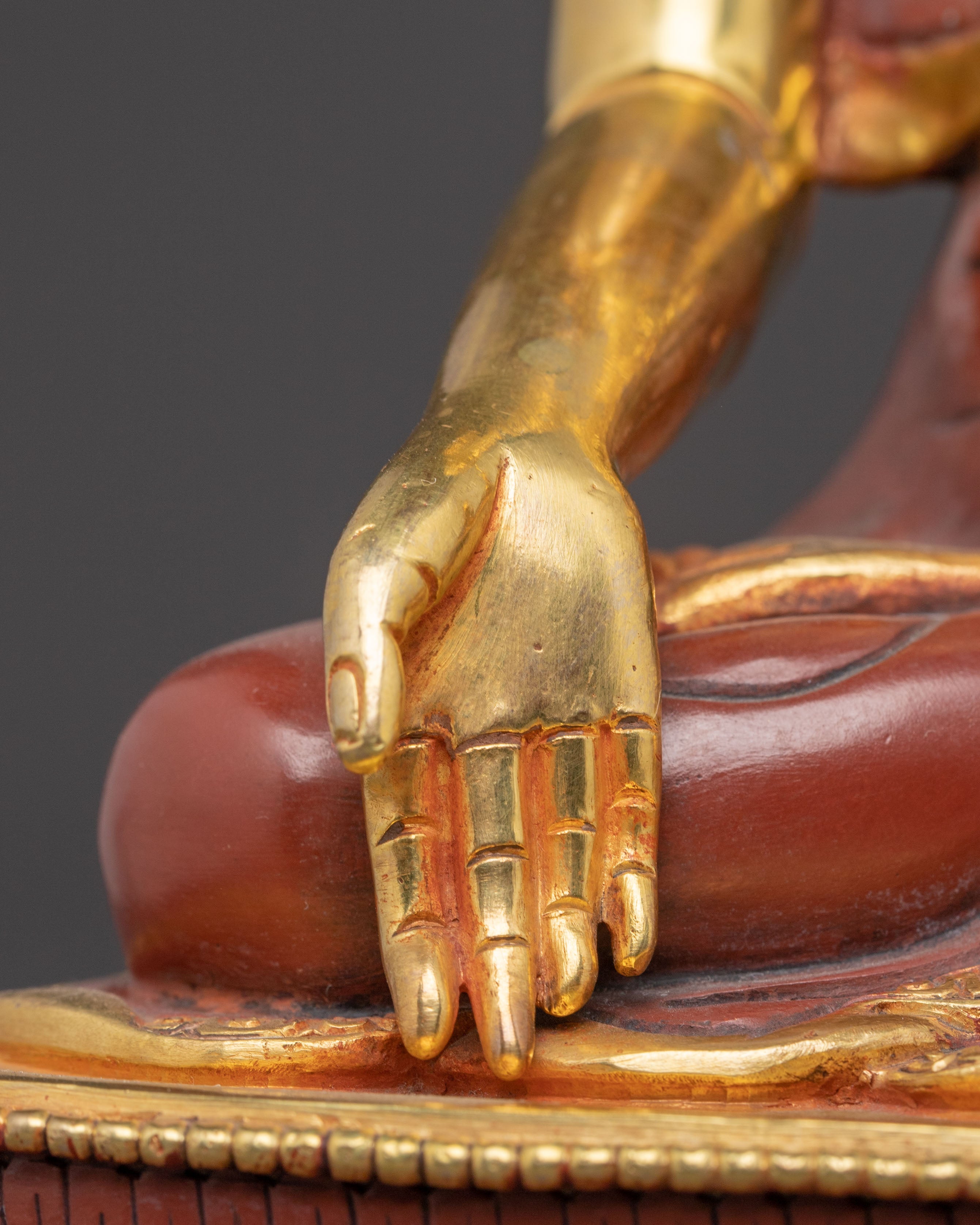 Ratnasambhava Dhayni Buddha Artwork | Meditation Altar Decor