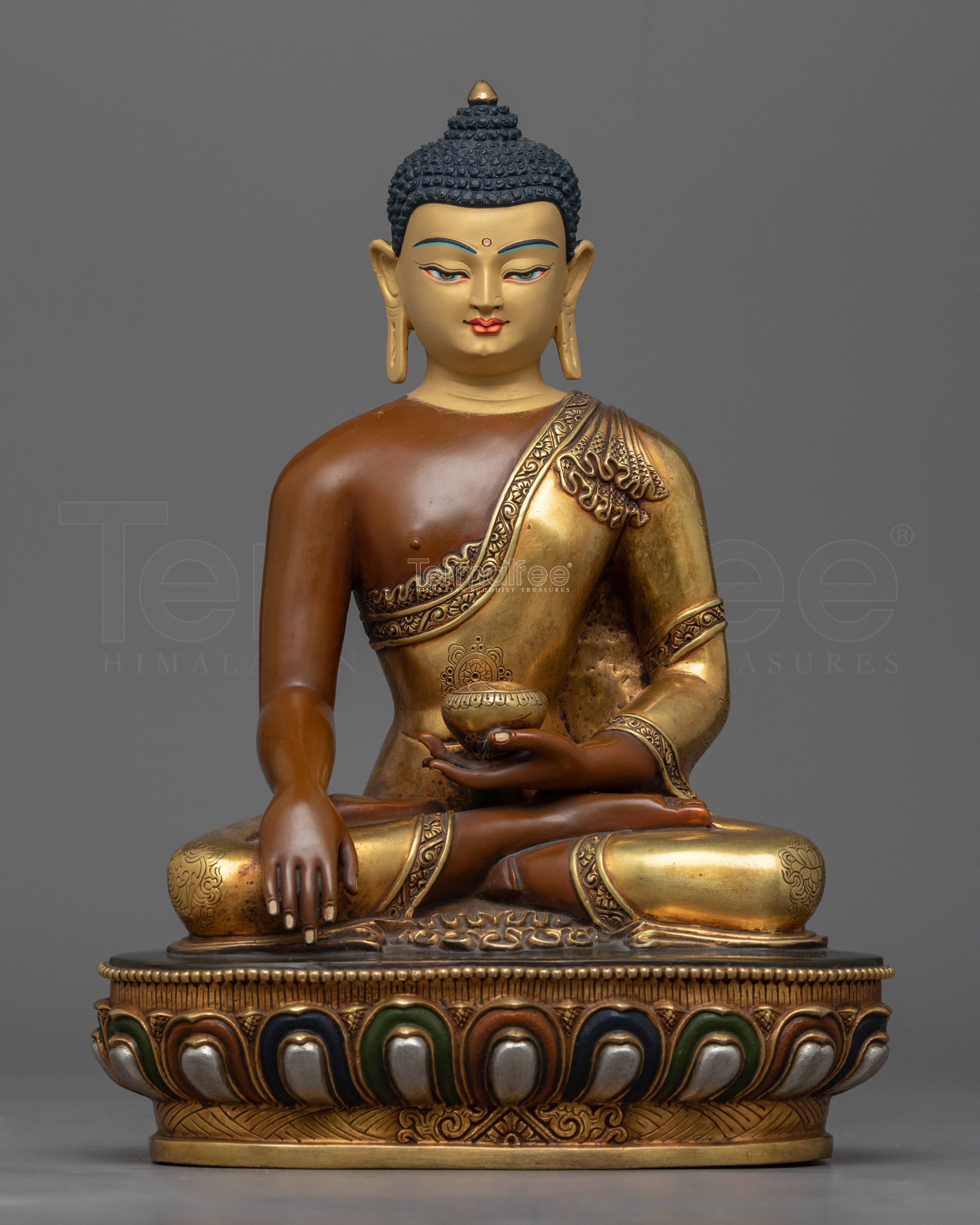 Buddha Shakyamuni Sculpture for Meditation | Finely Carved Buddhist Art