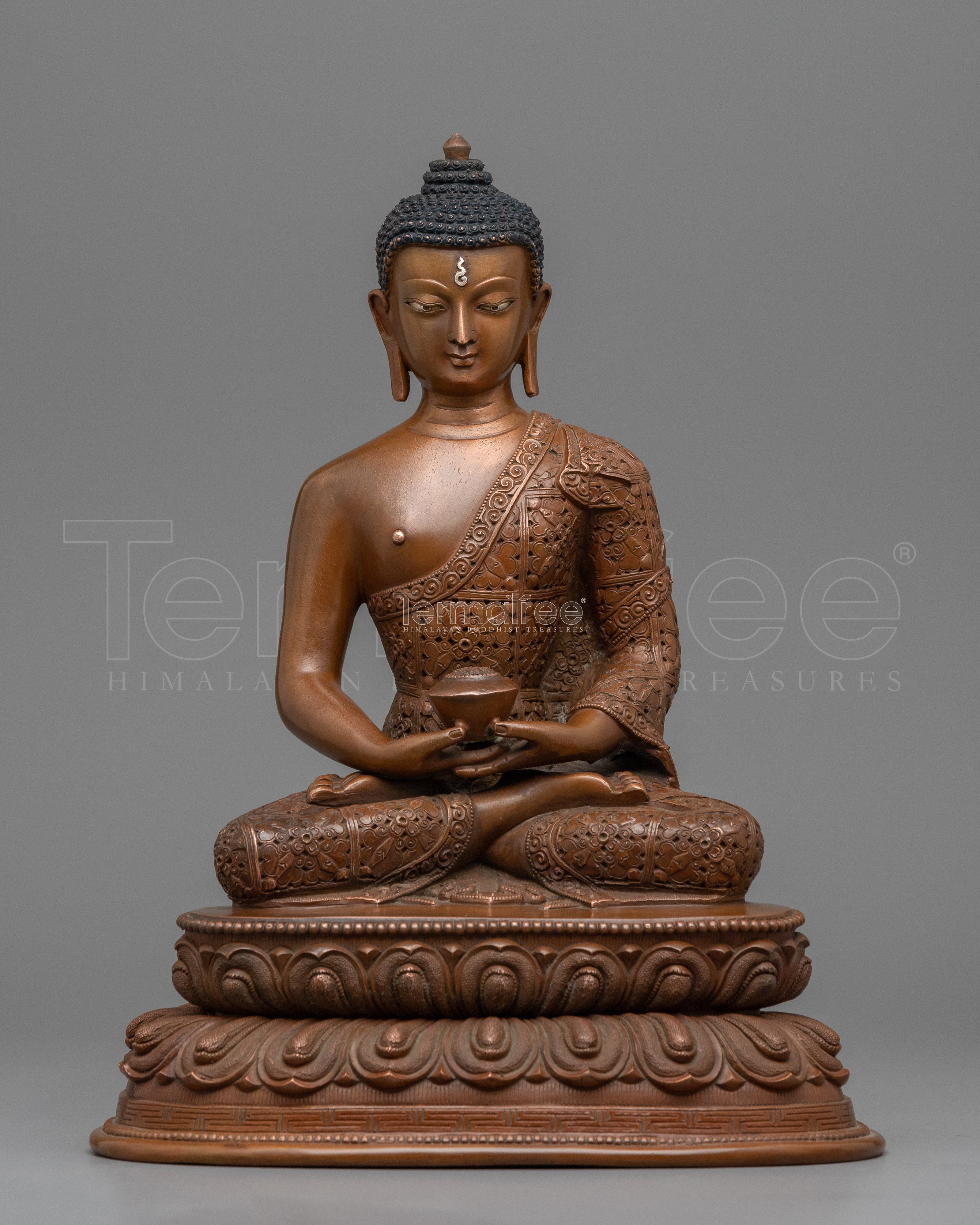 Dhyani Buddha Amitabha Statue | Traditional Himalayan Buddhist Sculpture