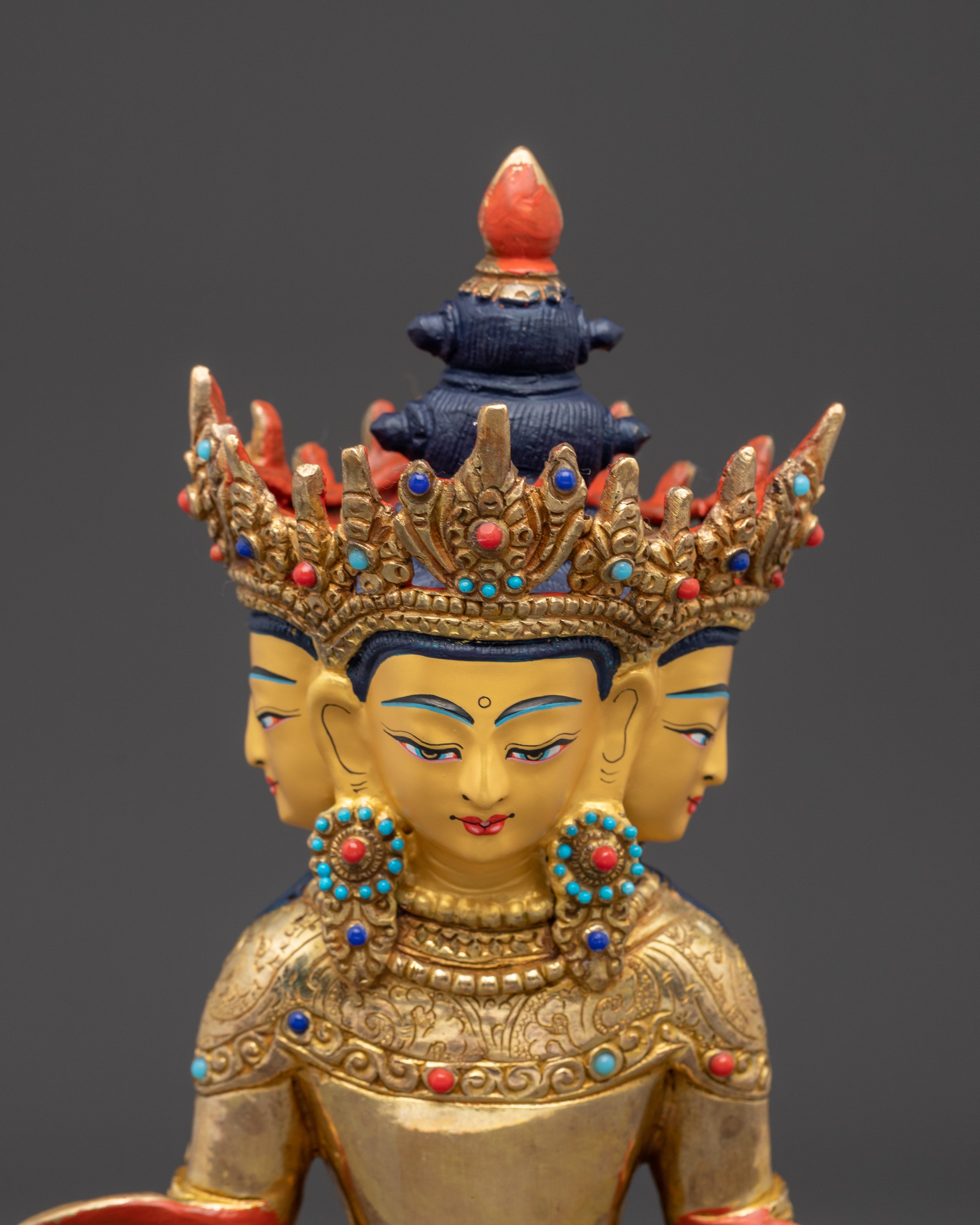 Handmade Vairocana Artwork: The Cosmic Buddha