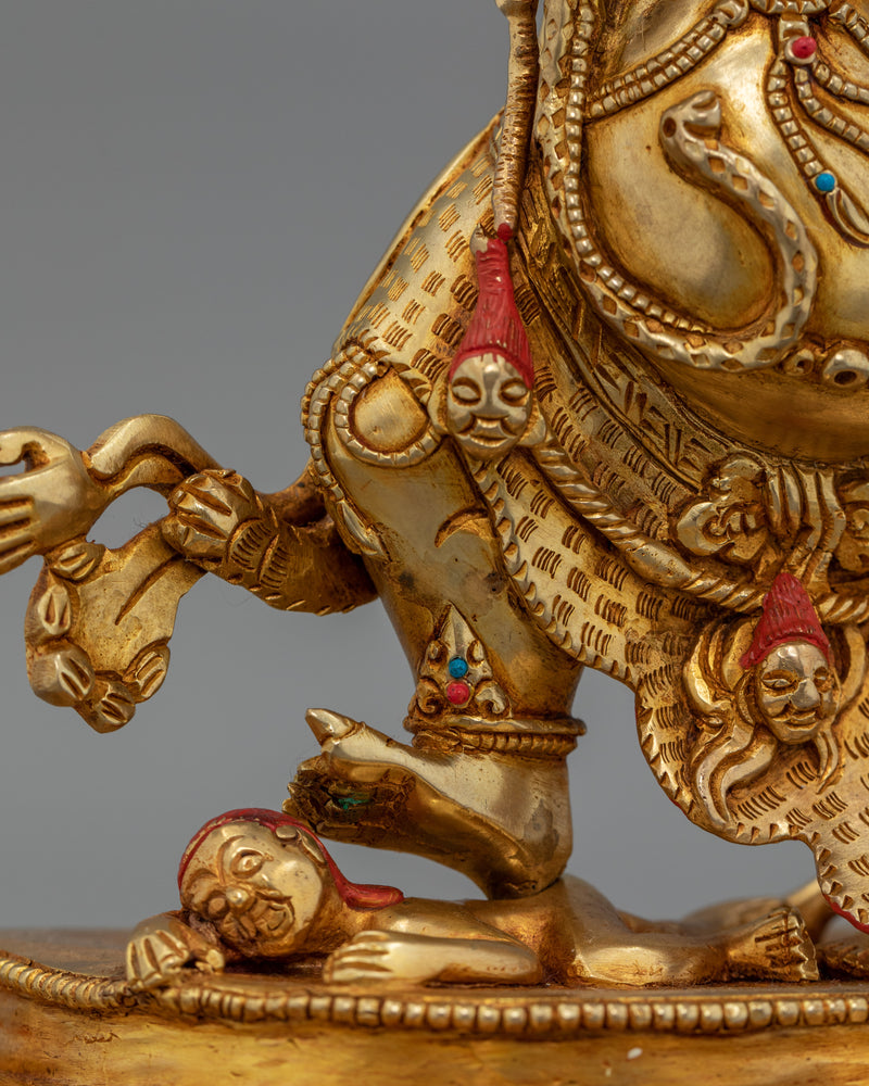 Protector Deity Guru Dragpo Statue | Wrathful manifestation of Padmasambhava