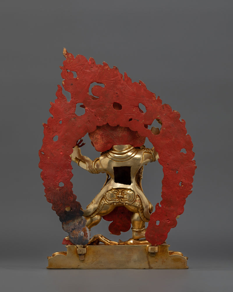 Protector Deity Guru Dragpo Statue | Wrathful manifestation of Padmasambhava