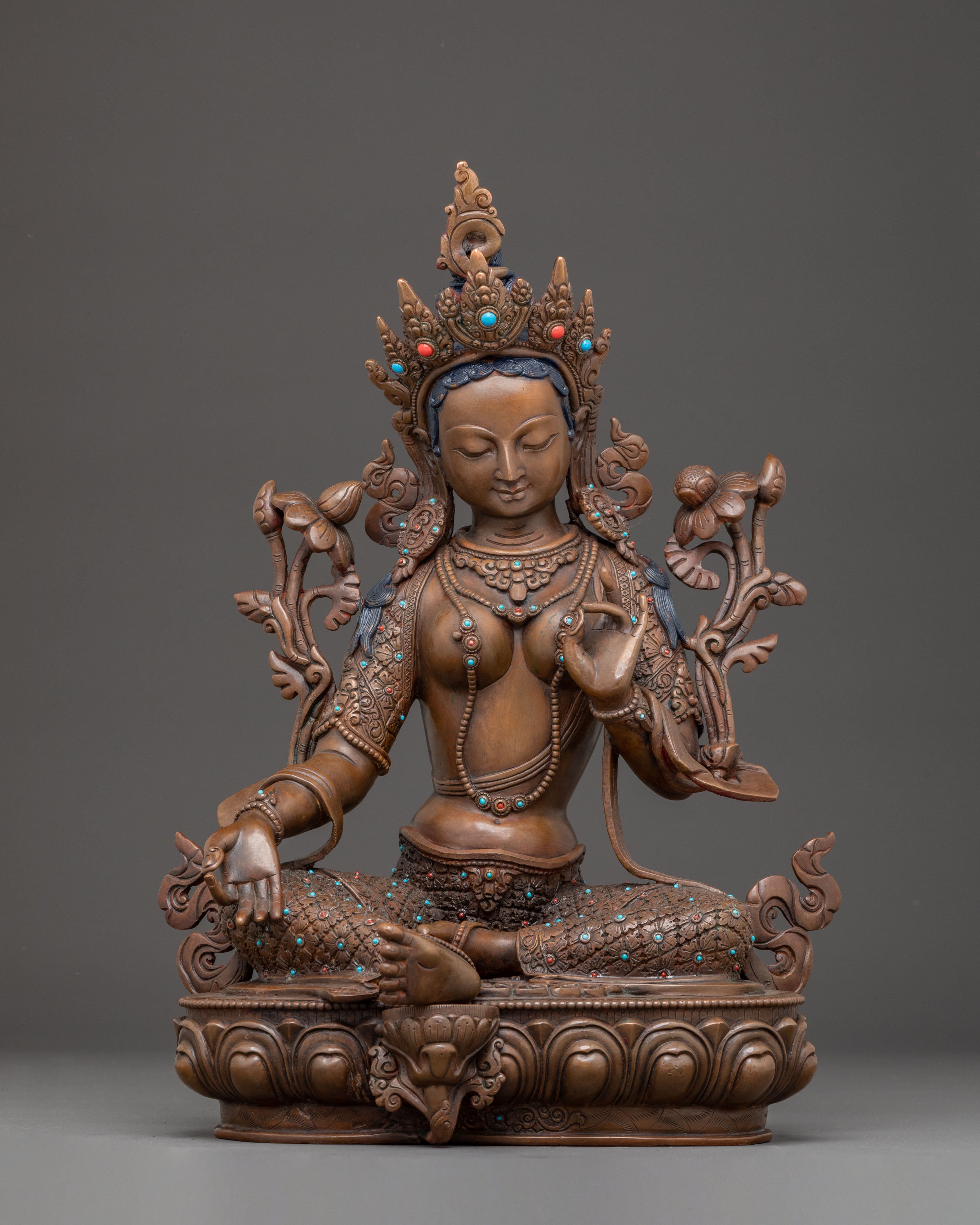 Mother Green Tara Handmade Art 