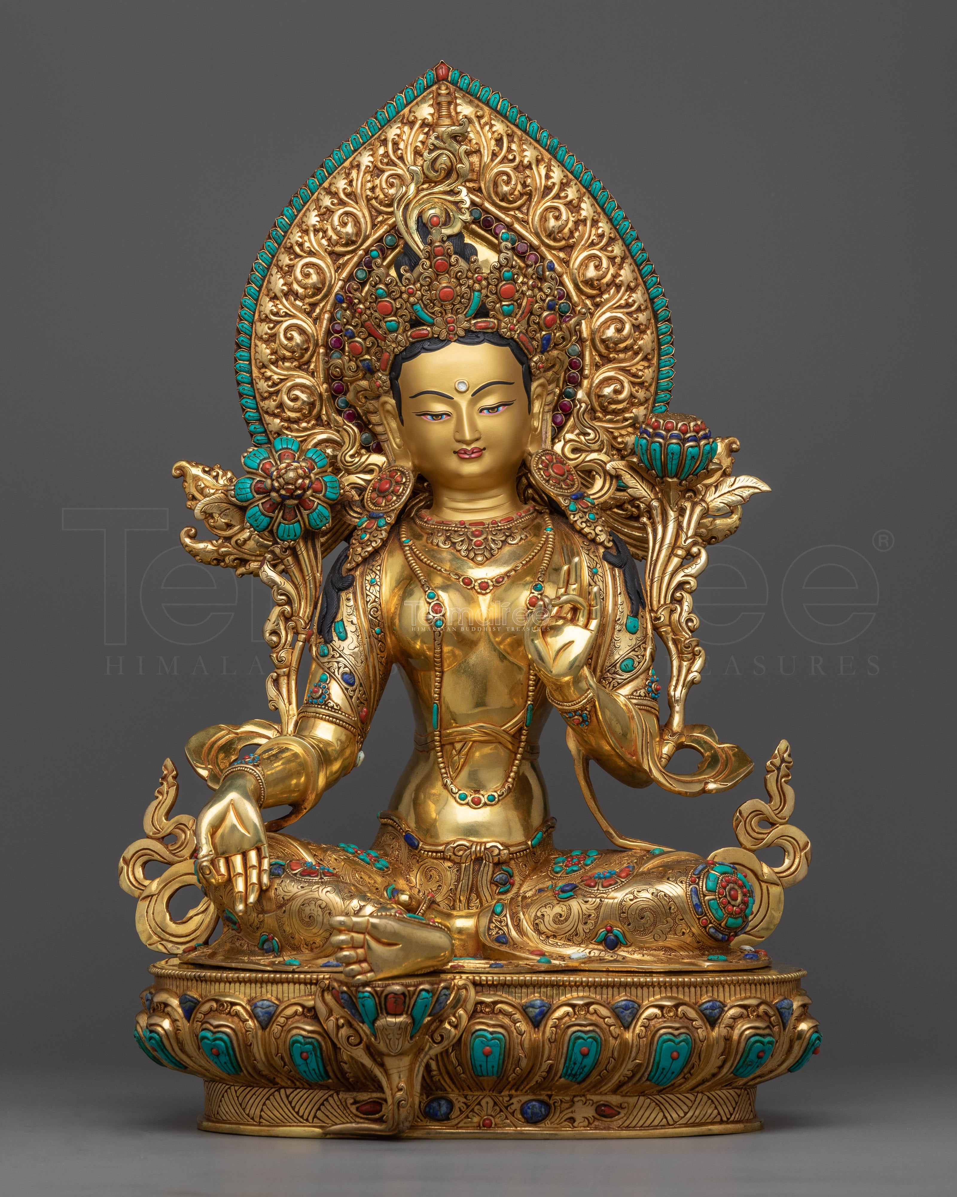Green Tara Bodhisattva Statue | Mother of Liberation, Green Tara Statue