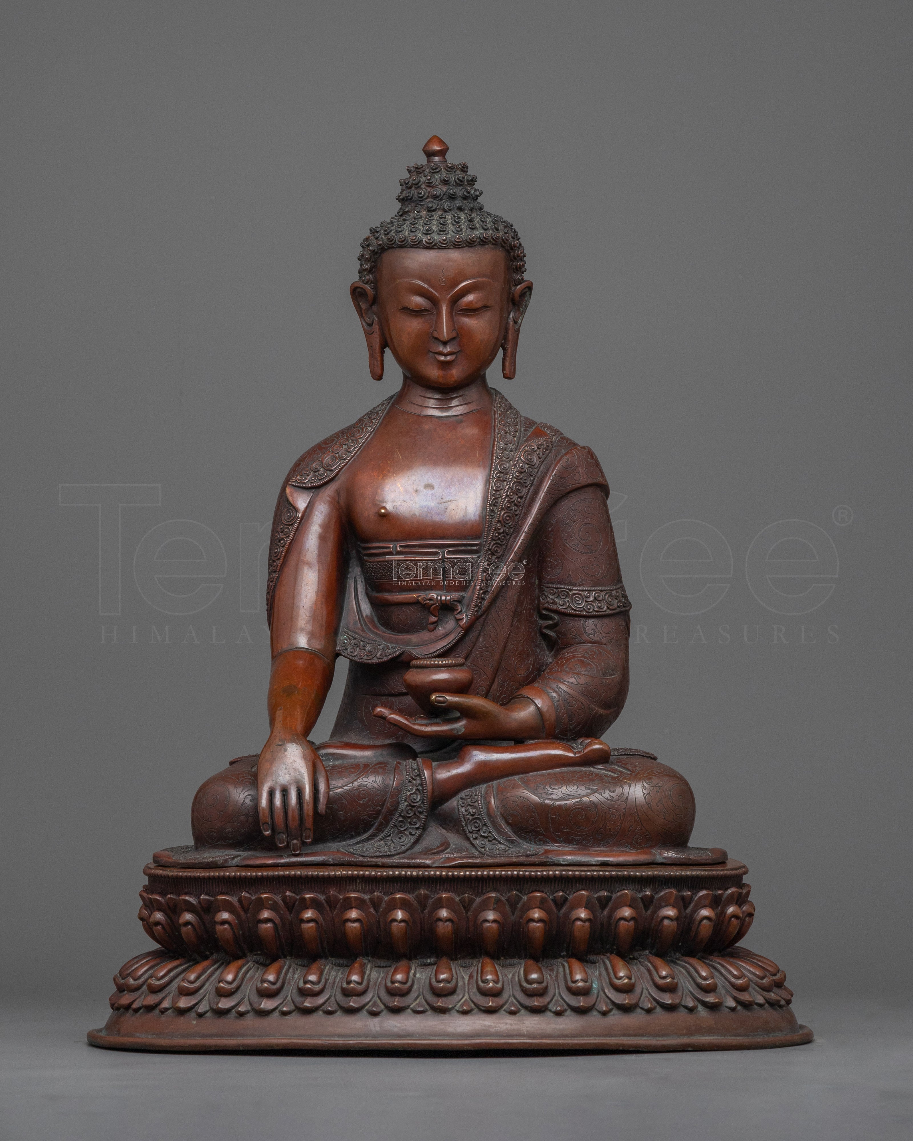 Shakyamuni Buddha Statue for Spirituality | Traditional Buddhist Himalayan Art