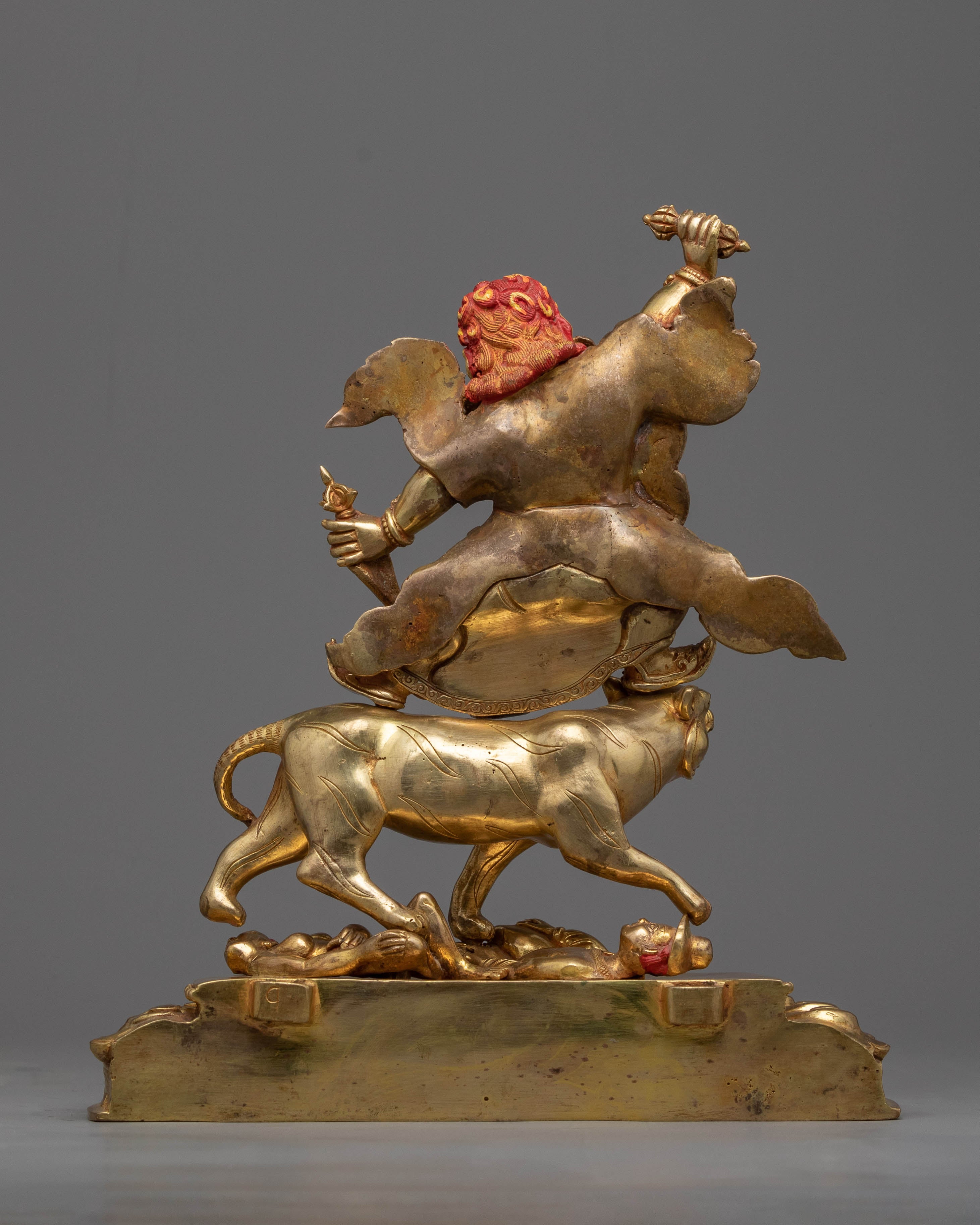 Dharma Treasure Dorje Drollo Statue | Beautifully Hand-carved Buddhist Art