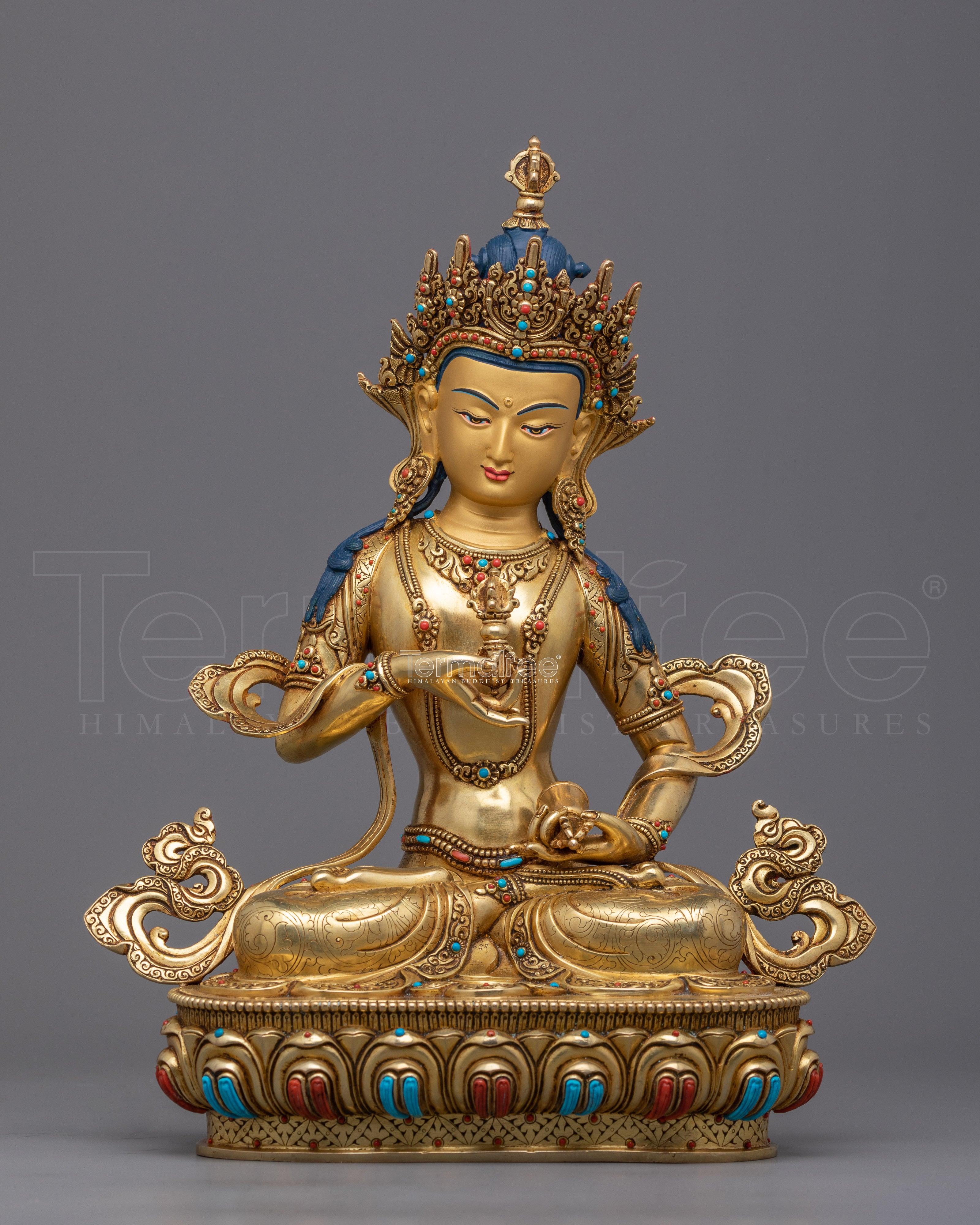Vajrasatva Himalayan Sculpture | The Purifier of Karmic Obscurations 
