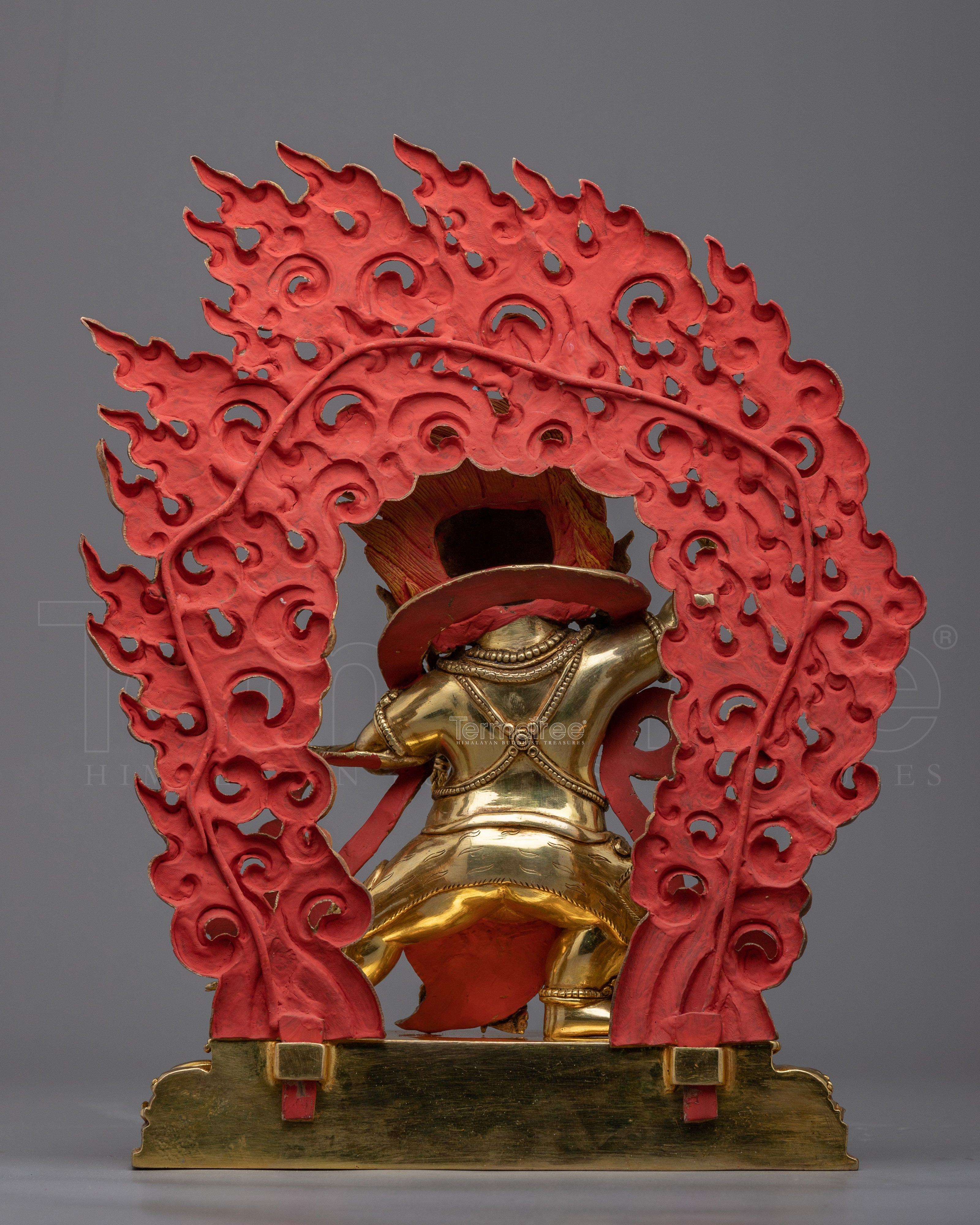 Vajra Thunderbolt Holder Vajrapani Statue | The Protector and Guide of the Buddha
