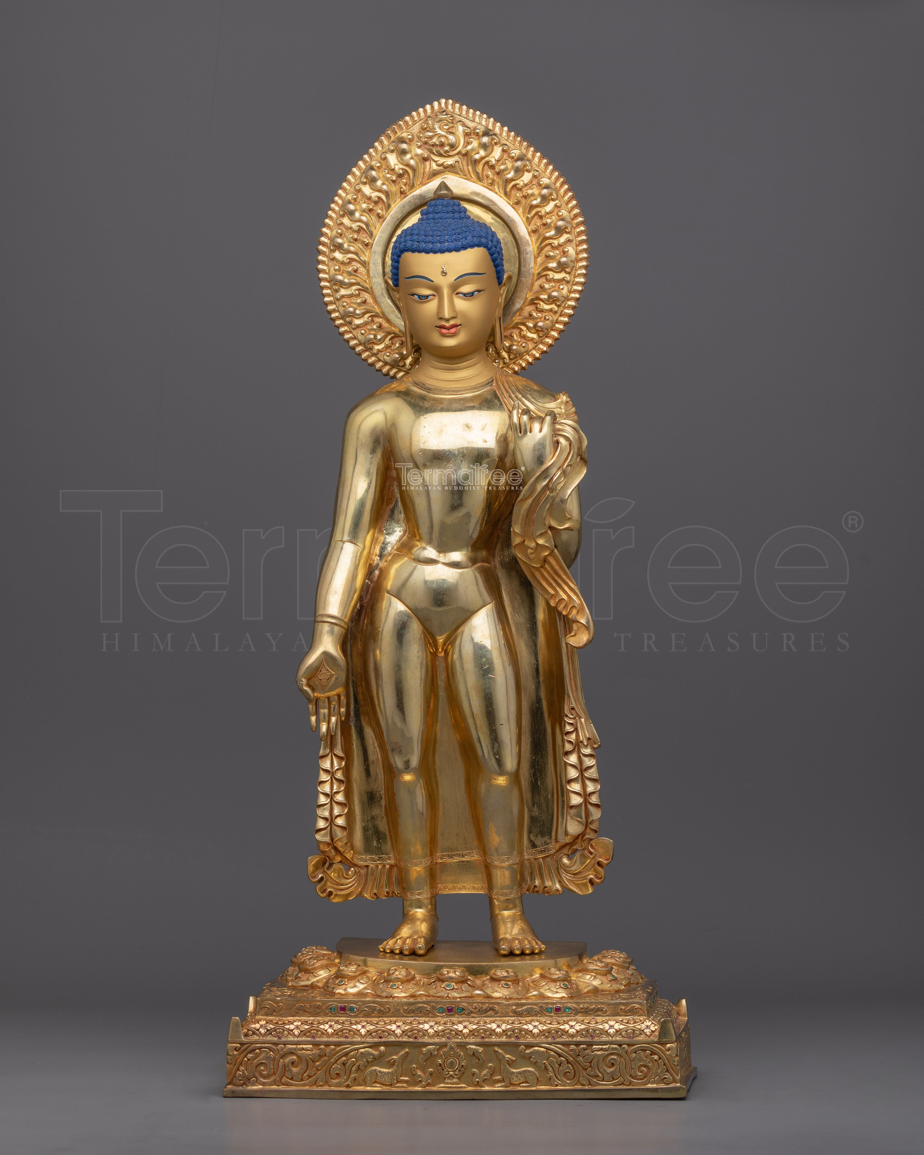 Standing Siddhārtha Statue | A Masterpiece Depicting the Spiritual Journey of the Buddha