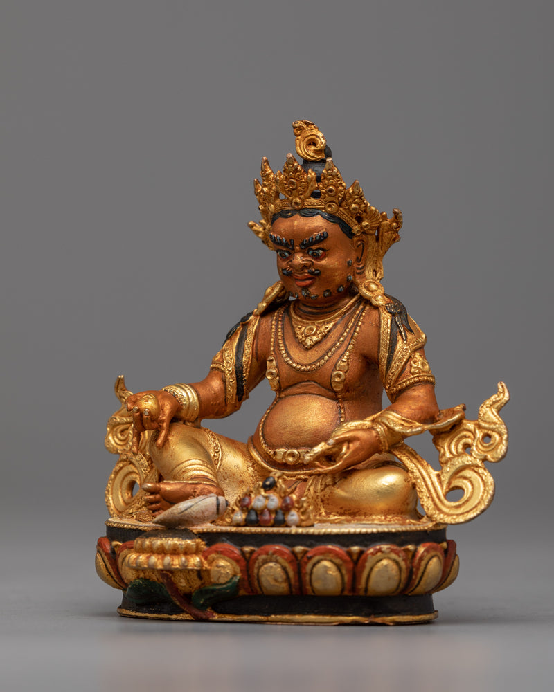 The Mini Dzambhala | A Resplendent Icon of Prosperity and Protection
