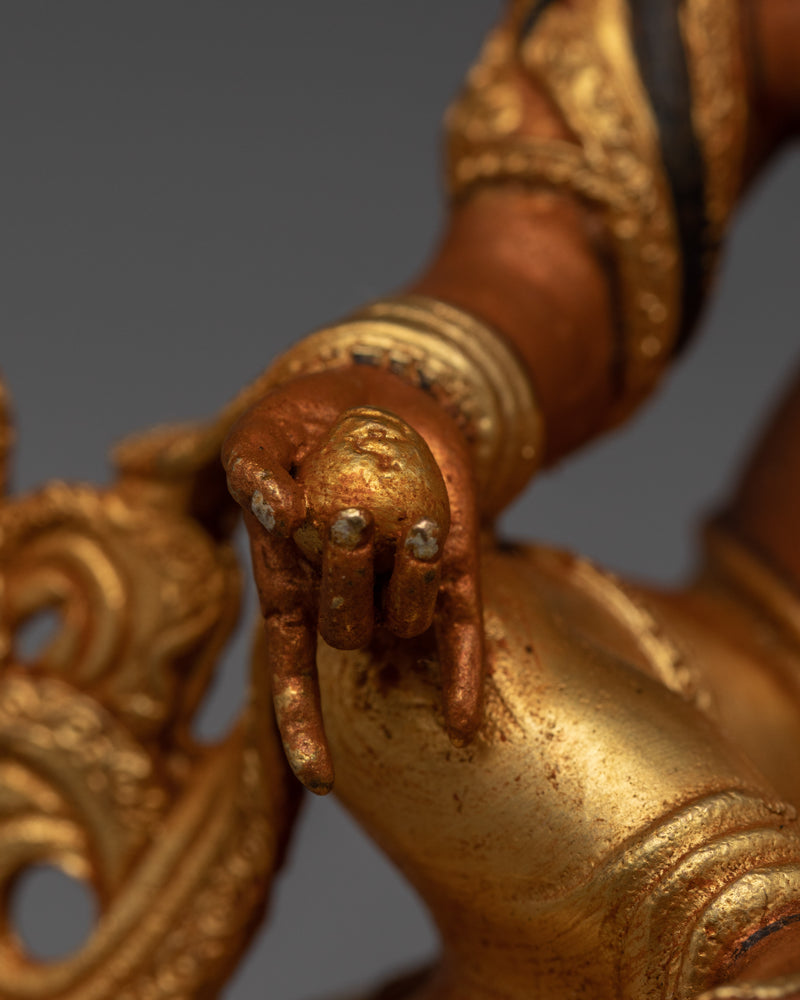 The Mini Dzambhala | A Resplendent Icon of Prosperity and Protection