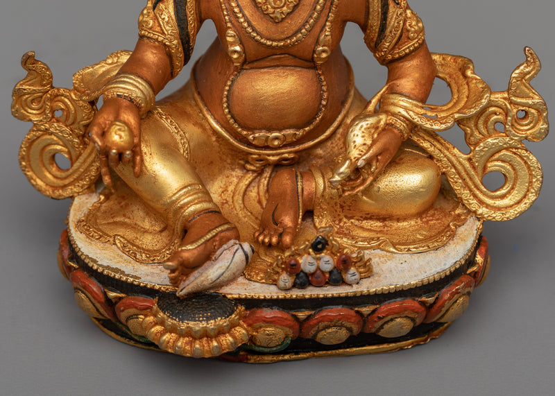 The Mini Dzambhala | A Resplendent Icon of Prosperity and Protection