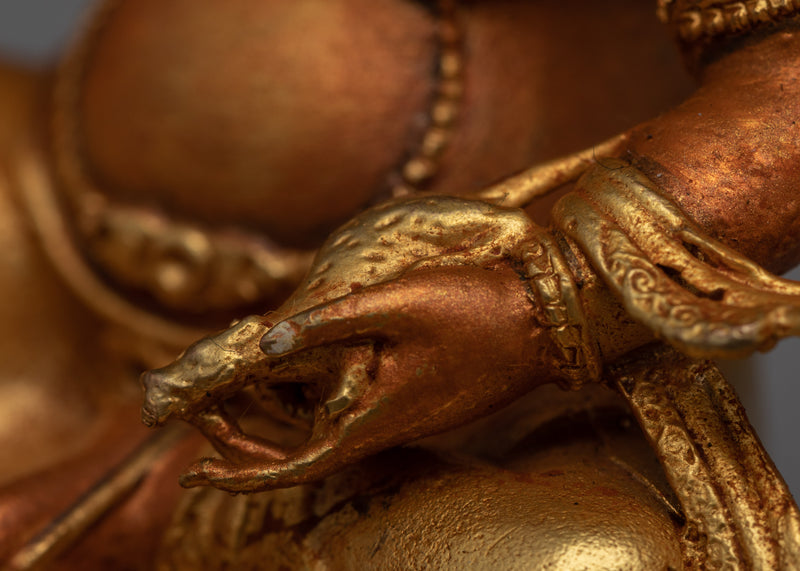 The Mini Dzambhala | A Resplendent Icon of Prosperity and Protection