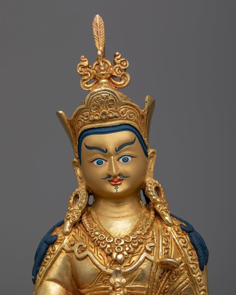 Tibetan Master Guru Rinpoche Statue | Spiritual Inspiration and Blessings