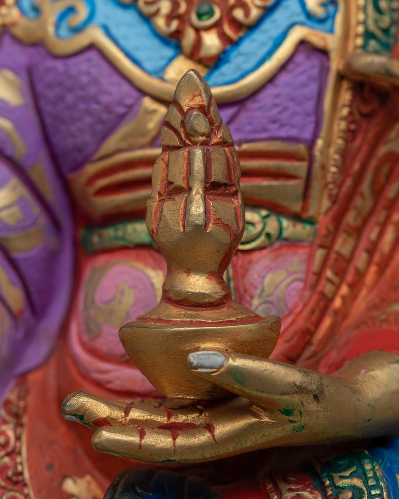 Vajra Guru Mantra Practice Statue | Connect with the Powerful Energy of Guru Rinpoche
