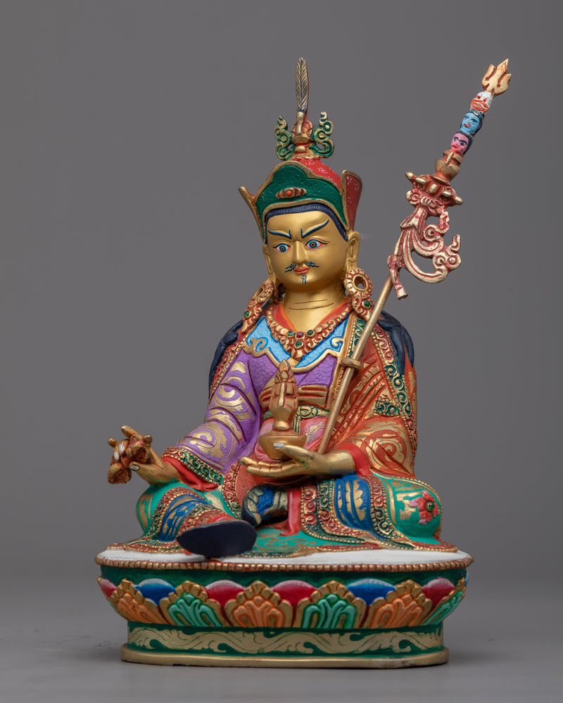 Vajra Guru Mantra Practice Statue | Connect with the Powerful Energy of Guru Rinpoche