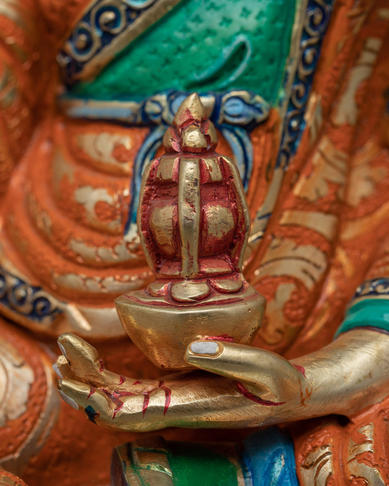 Om Ah Hum Vajra reciting Guru Statue | Celebrate the Essence of Guru Rinpoche's Enlightened Energy