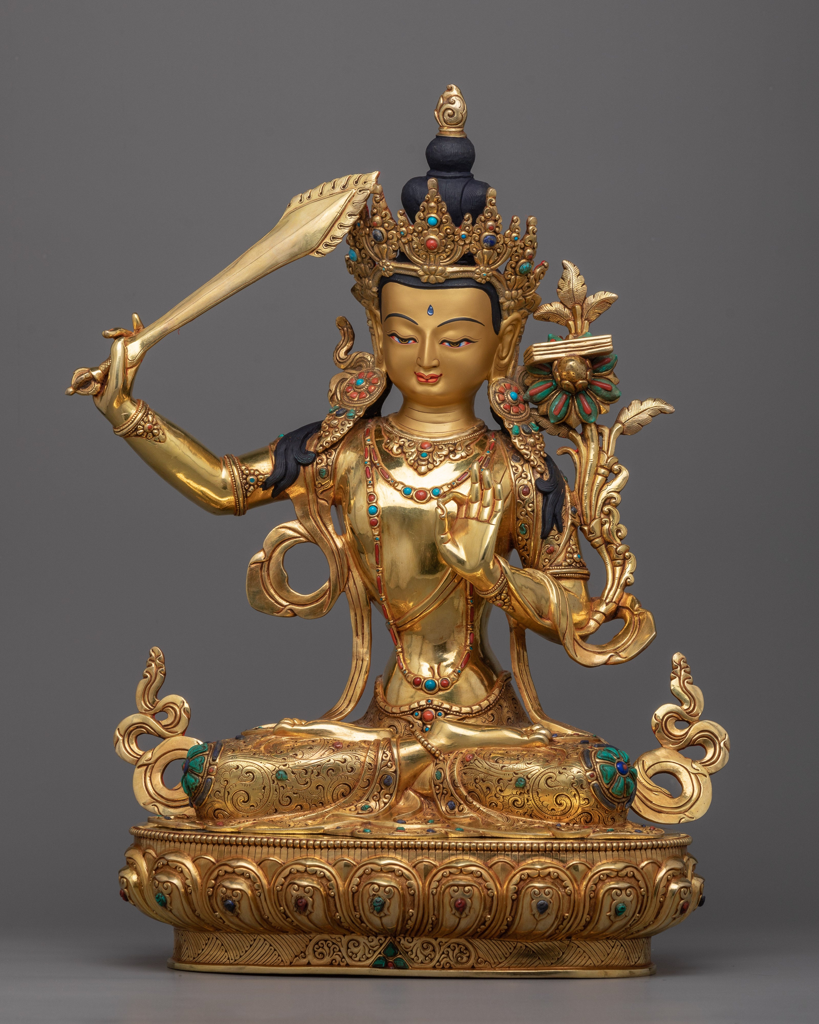 木製オルゴール Trietesse Jasmin Ouyang Jetsun Jampelyang | The Bodhisattva of Wisdom and Knowledge