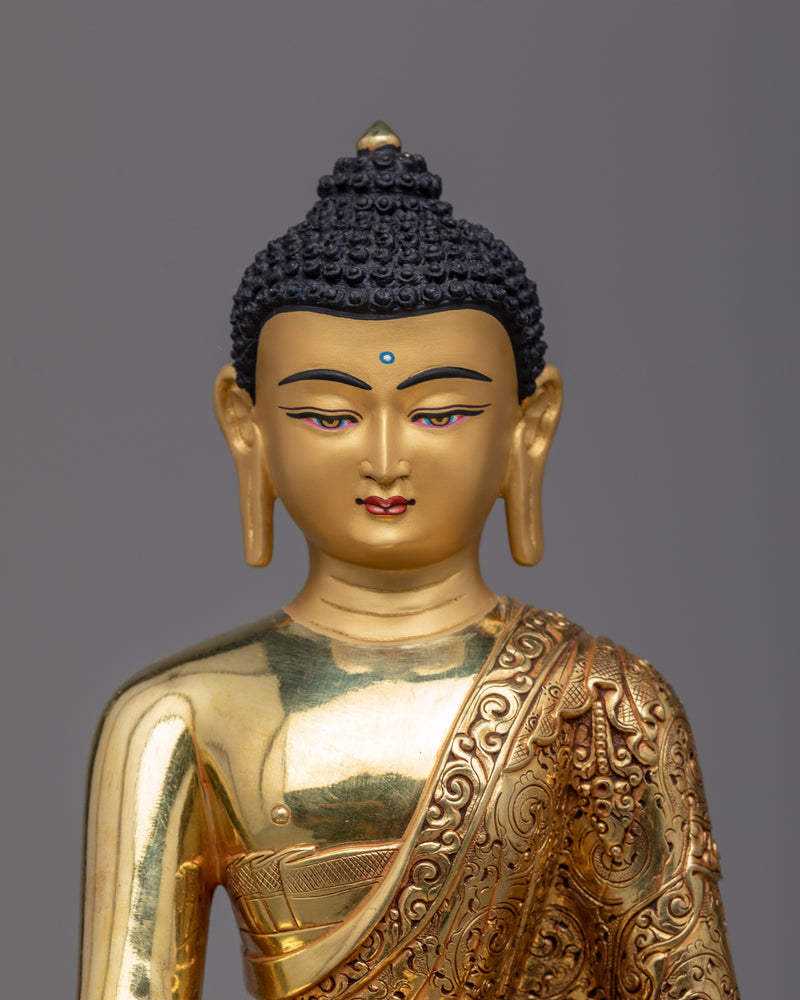 Captivating 11" Decorating with Buddha Statues | A Harmonious Trio for Your Sacred Space