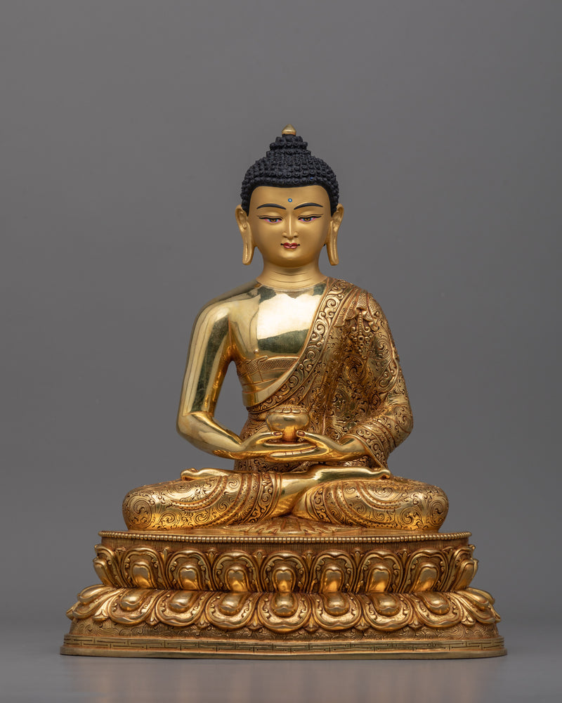 Captivating 11" Decorating with Buddha Statues | A Harmonious Trio for Your Sacred Space