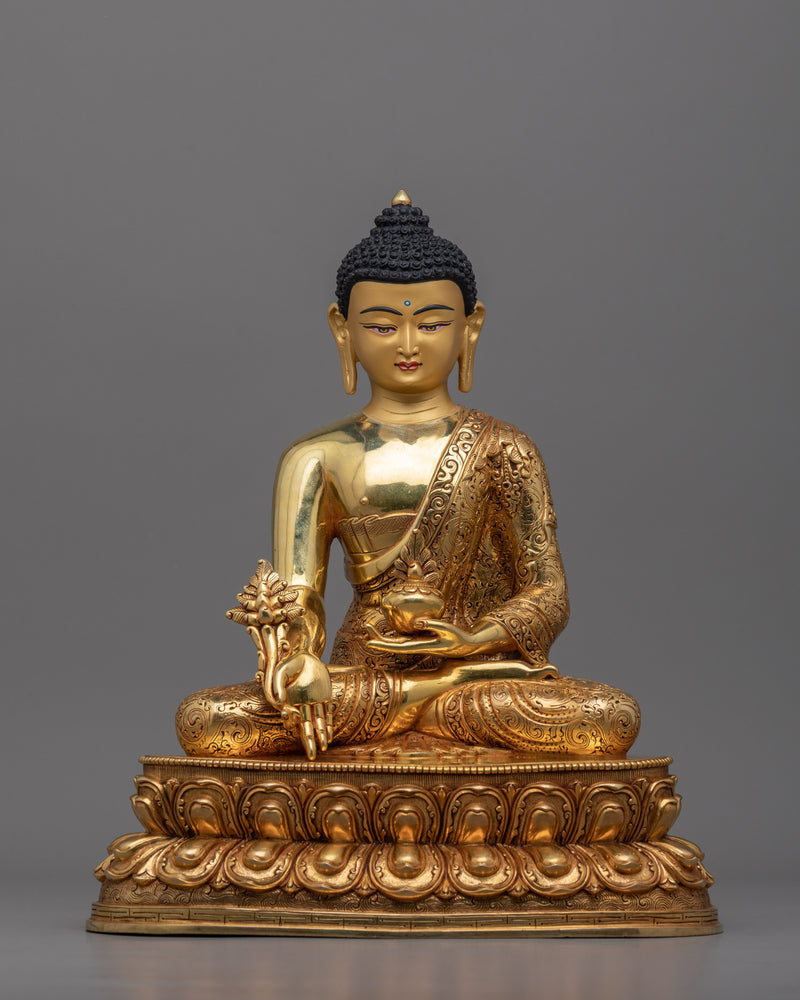 Captivating 11" Decorating with Buddha Statues | A Harmonious Trio for Your Sacred Space