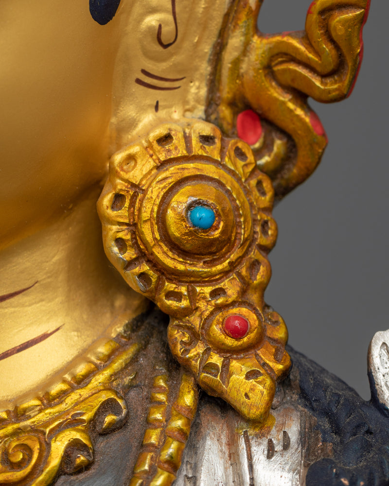Elegant 14.5" White Tara Goddess Buddhism | Embrace the Compassionate Spirit of Tara Statue