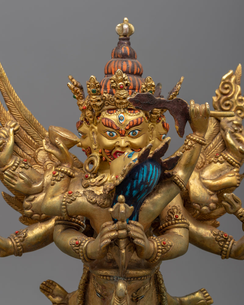 Powerful Dorje Phurba Vajrakilaya Statue | A Symbol of Spiritual Transformation and Protection