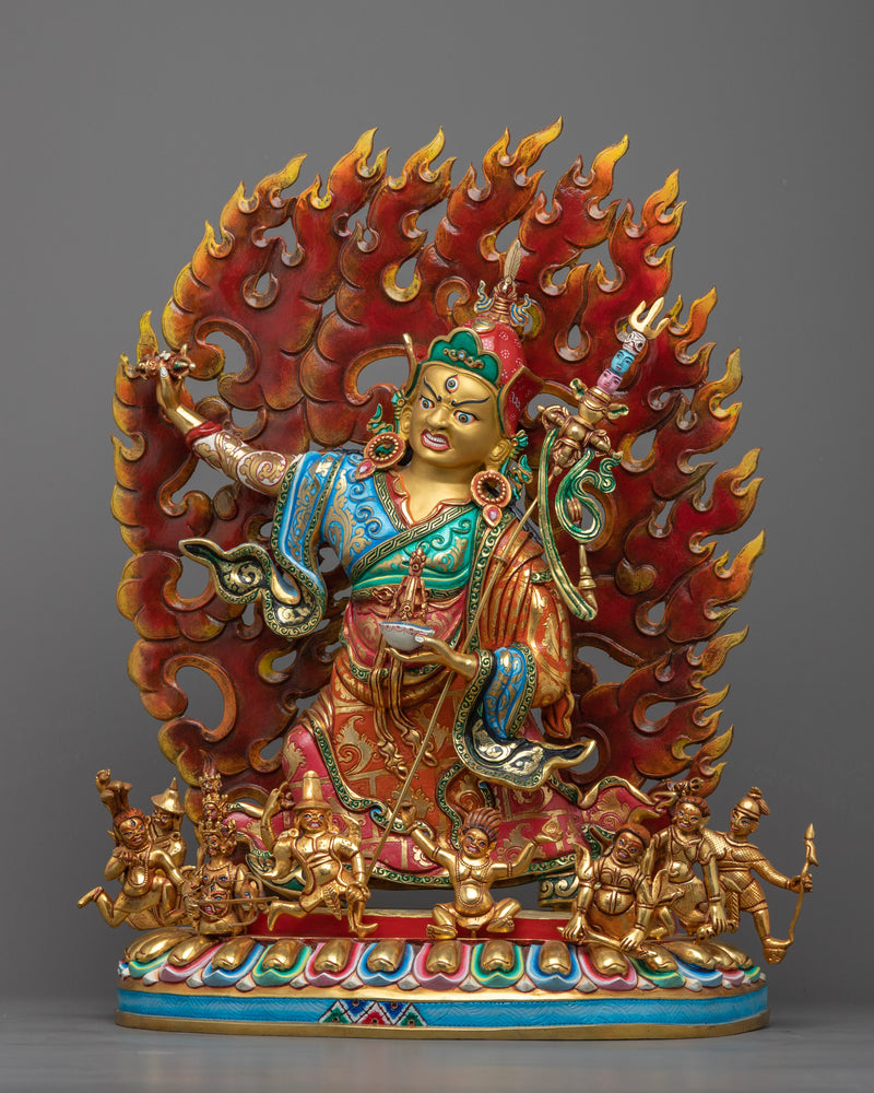 Majestic Guru Rinpoche Om Ah Hum Mantra | A Symbol of Spiritual Awakening and Enlightenment