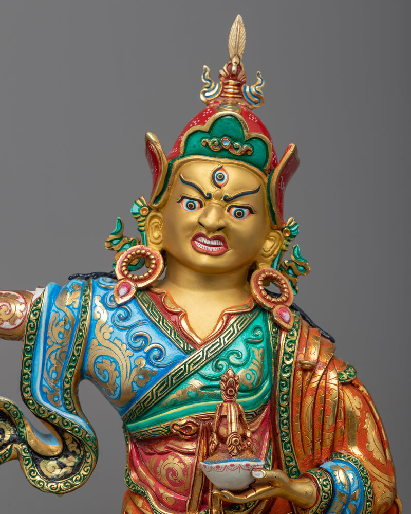 Majestic Guru Rinpoche Om Ah Hum Mantra | A Symbol of Spiritual Awakening and Enlightenment