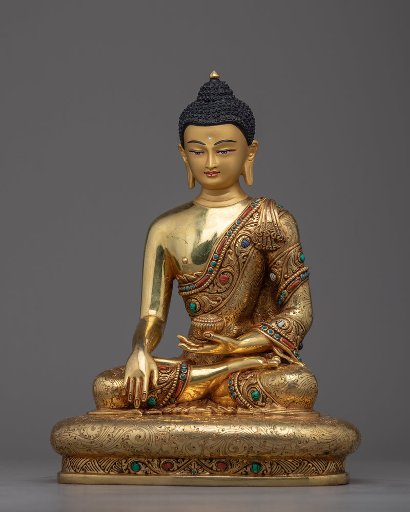 Gautam Buddha Golden Statue | High Quality Sculpture of Shakyamuni Buddha