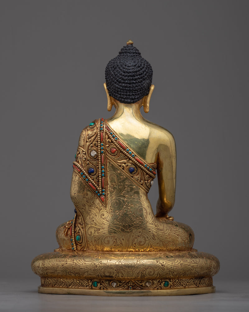 Gautam Buddha Golden Statue | High Quality Sculpture of Shakyamuni Buddha