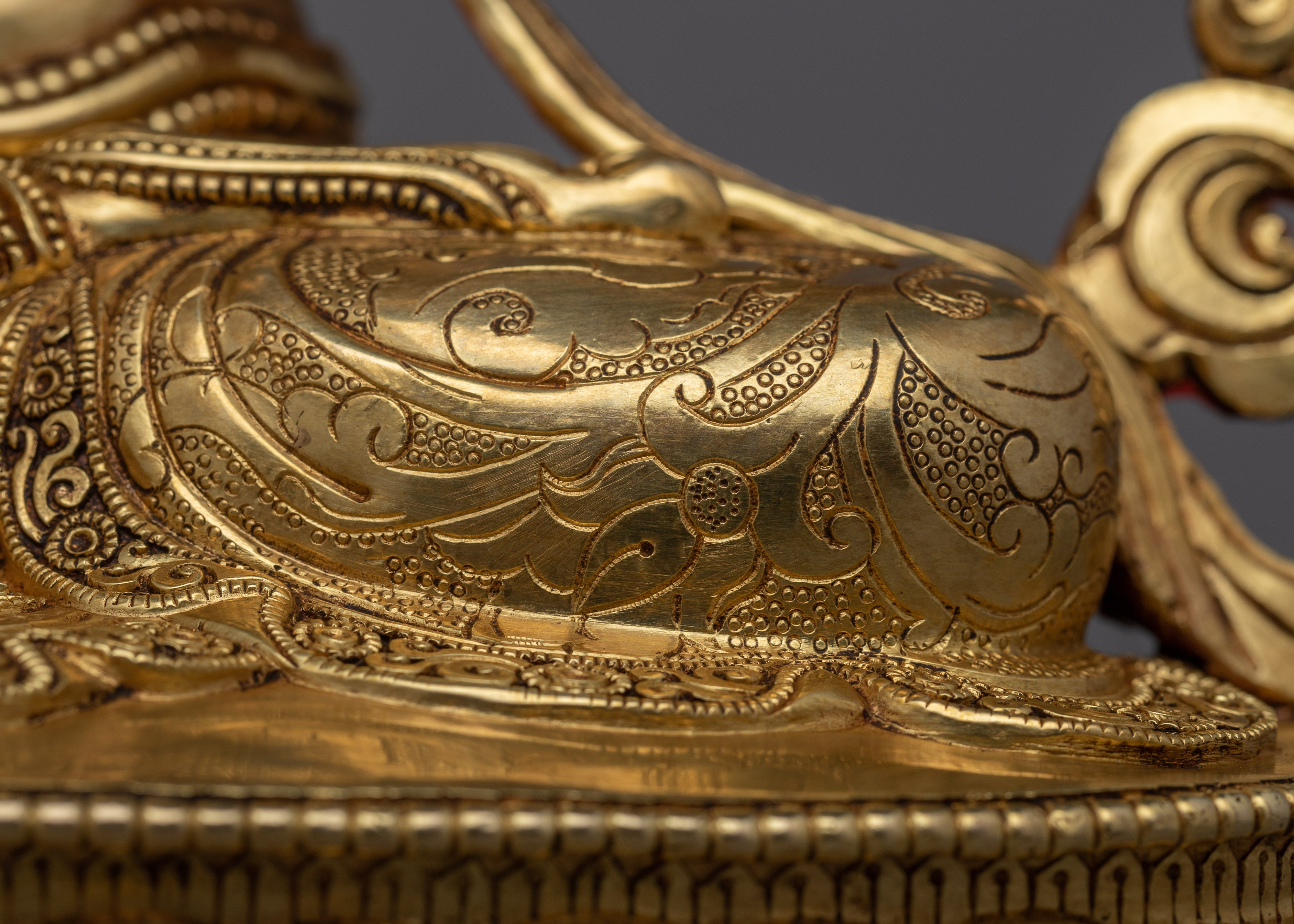 Handcrafted 12.9" Multi Armed Buddha Chenrezig Statue | Spiritual and Aesthetic Enrichment